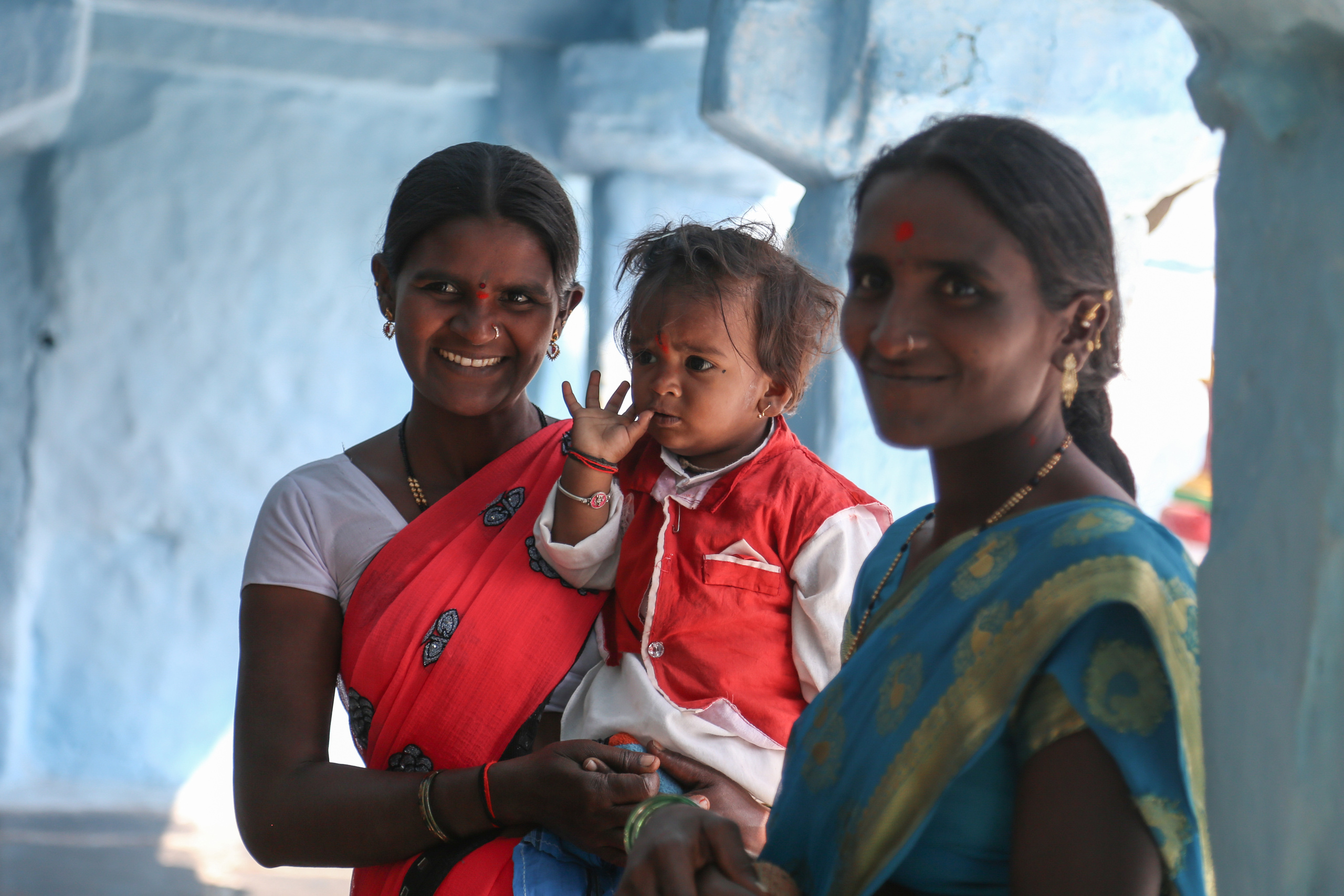 Хампи — деревня посреди руин Виджаянагара. Индия. Фотограф Юля Постнова