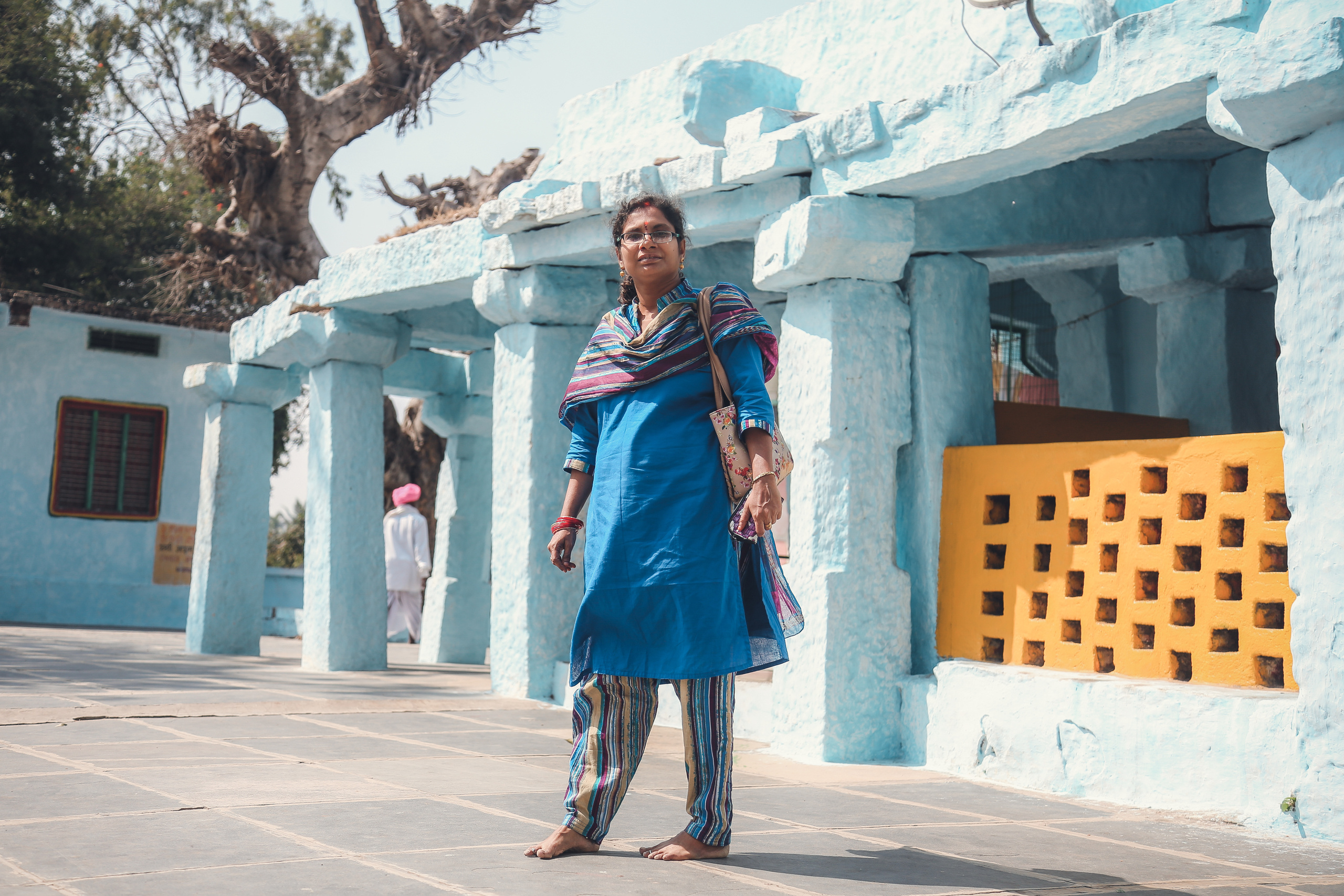 Хампи — деревня посреди руин Виджаянагара. Индия. Фотограф Юля Постнова