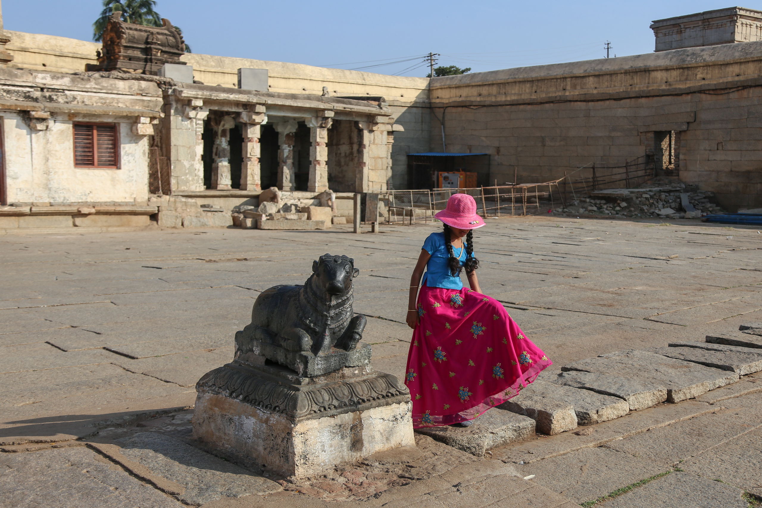 Хампи — деревня посреди руин Виджаянагара. Индия. Фотограф Юля Постнова