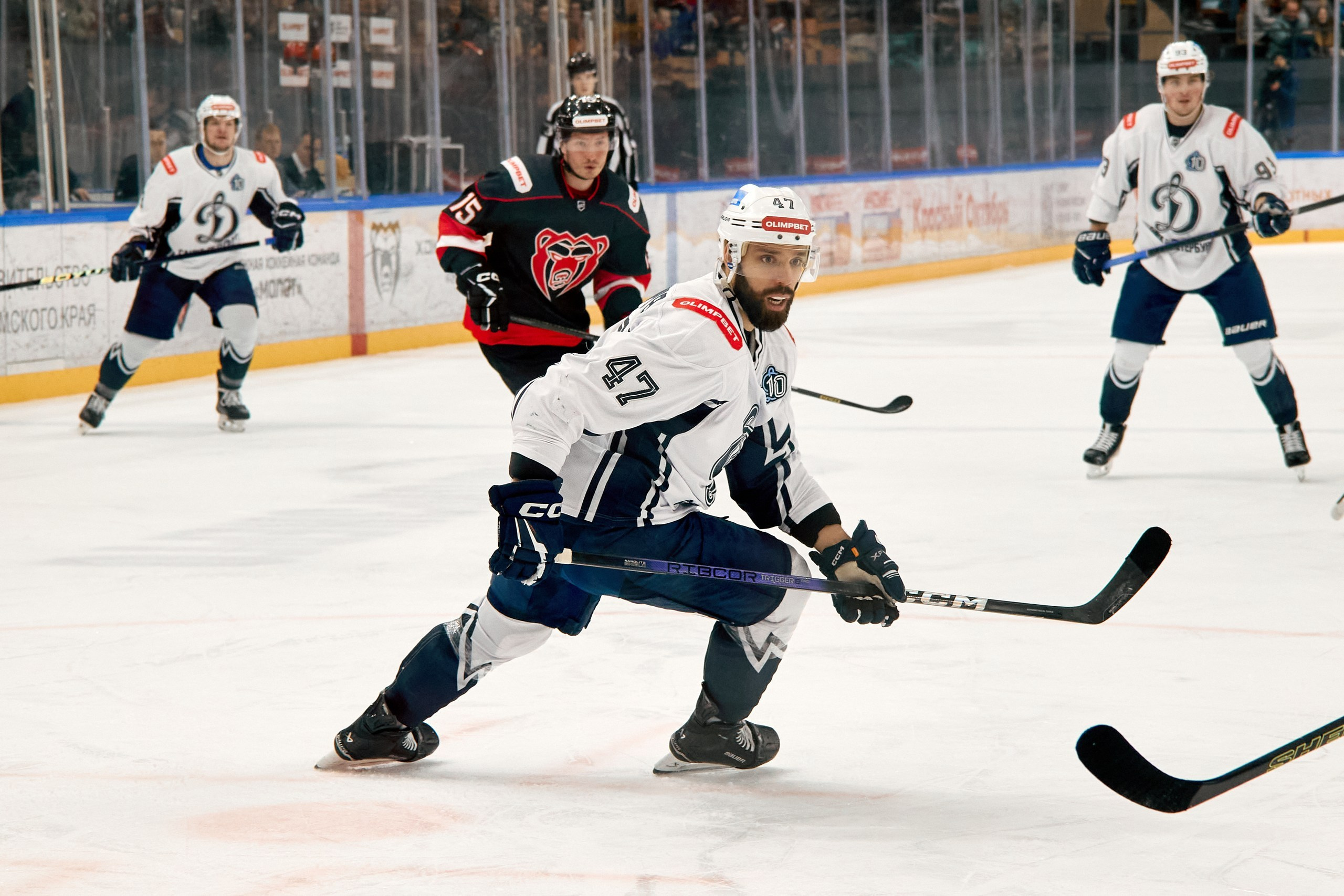 Фотосъемка хоккейного матча Молот — Динамо СПБ