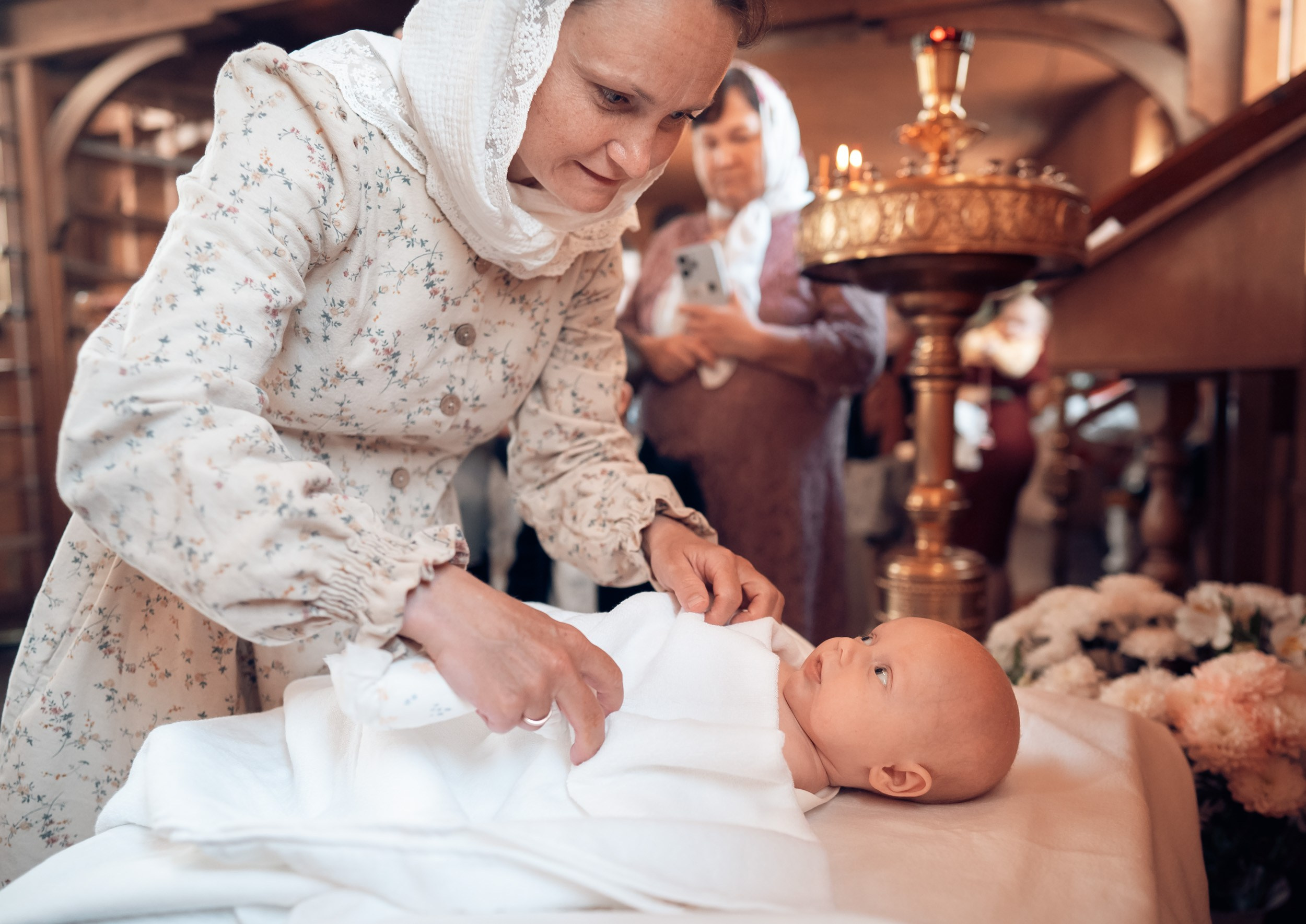 Крещение в храме Блж.Ксении Петербургской Севастополь. Церковный фотограф Севастополь