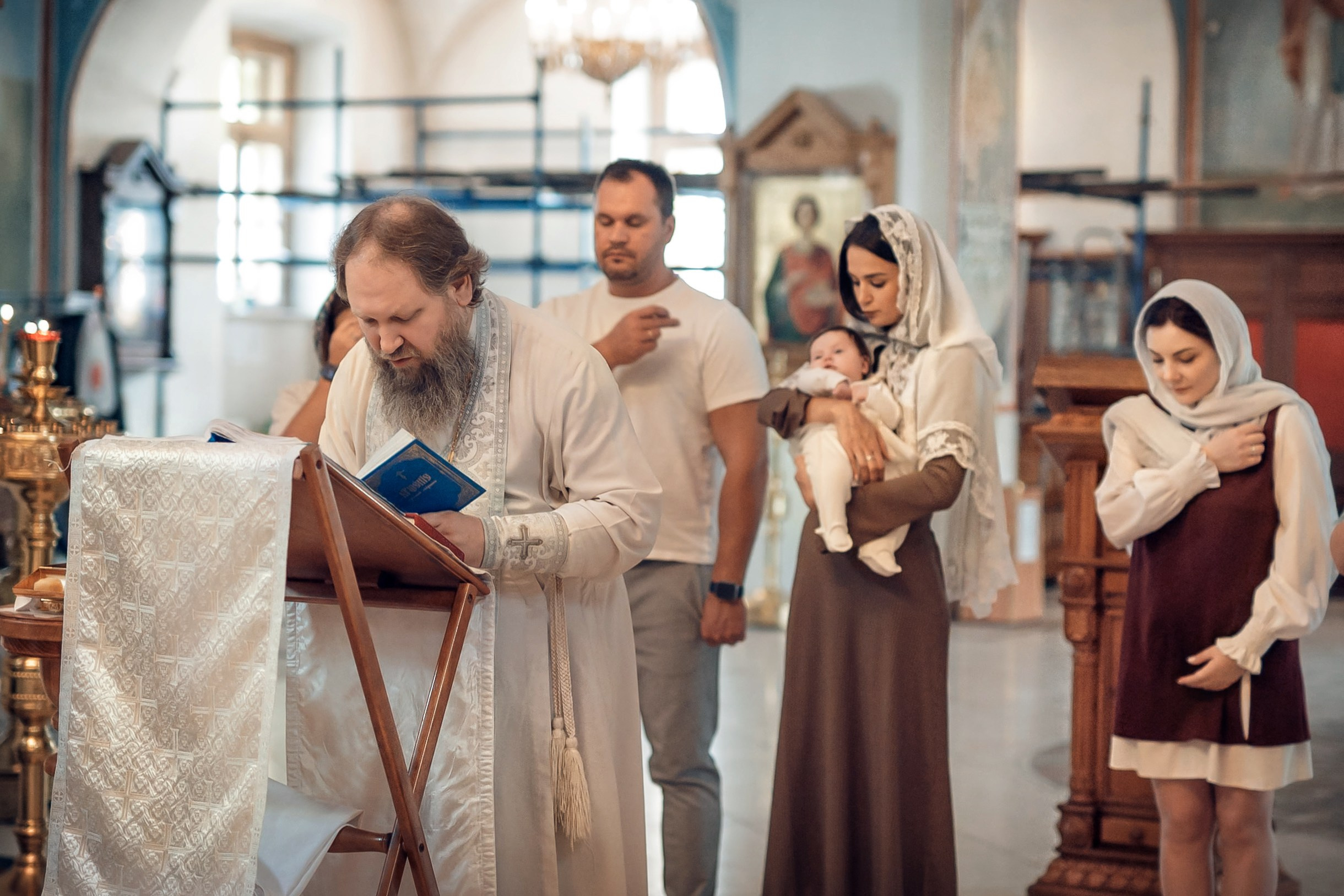 Крещение и венчание. Яна Кром Фотограф ньюборн в Москве