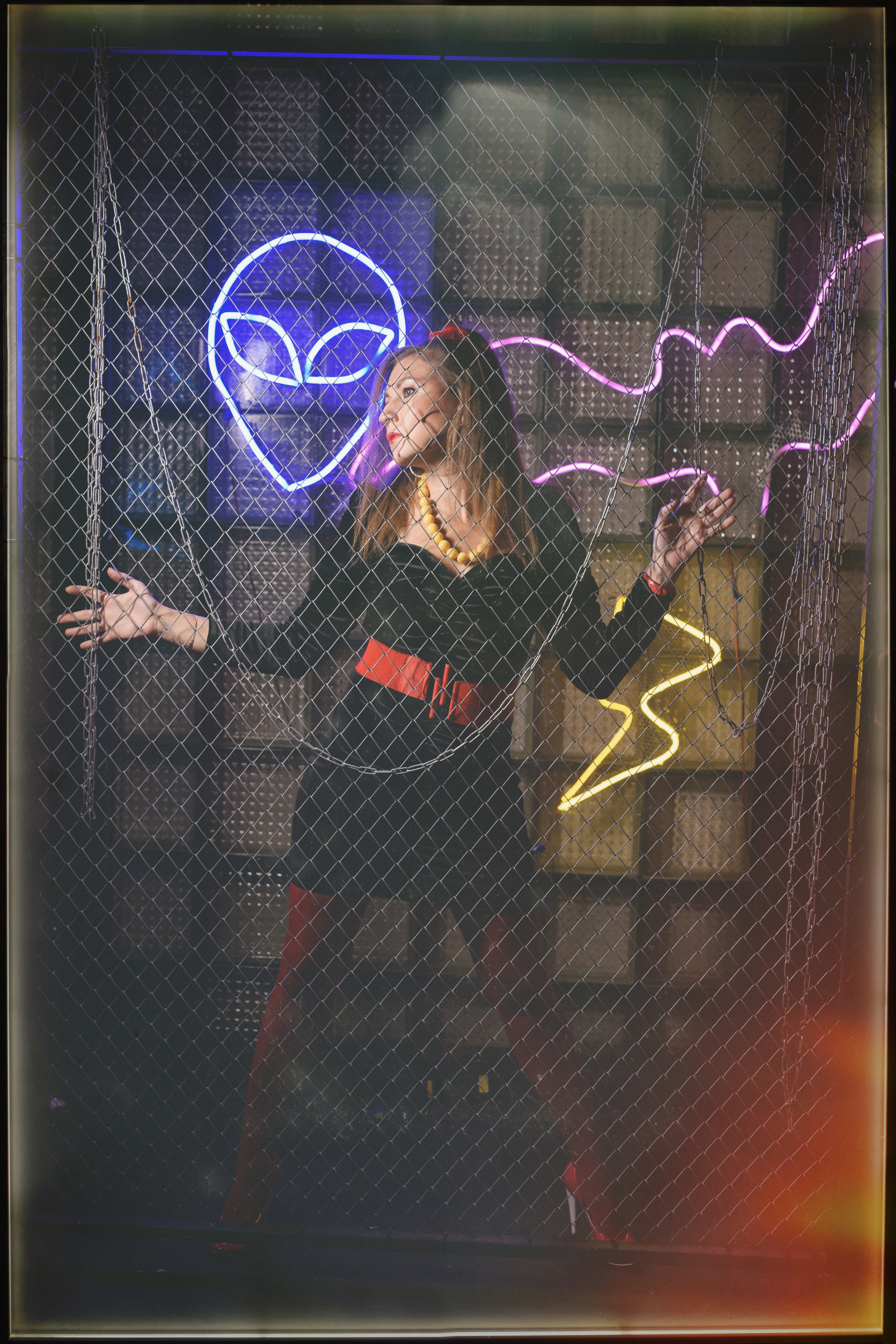 Фотосессия в стиле 90-х. Мария Прищеп. Профессиональный фотограф в Краснодаре