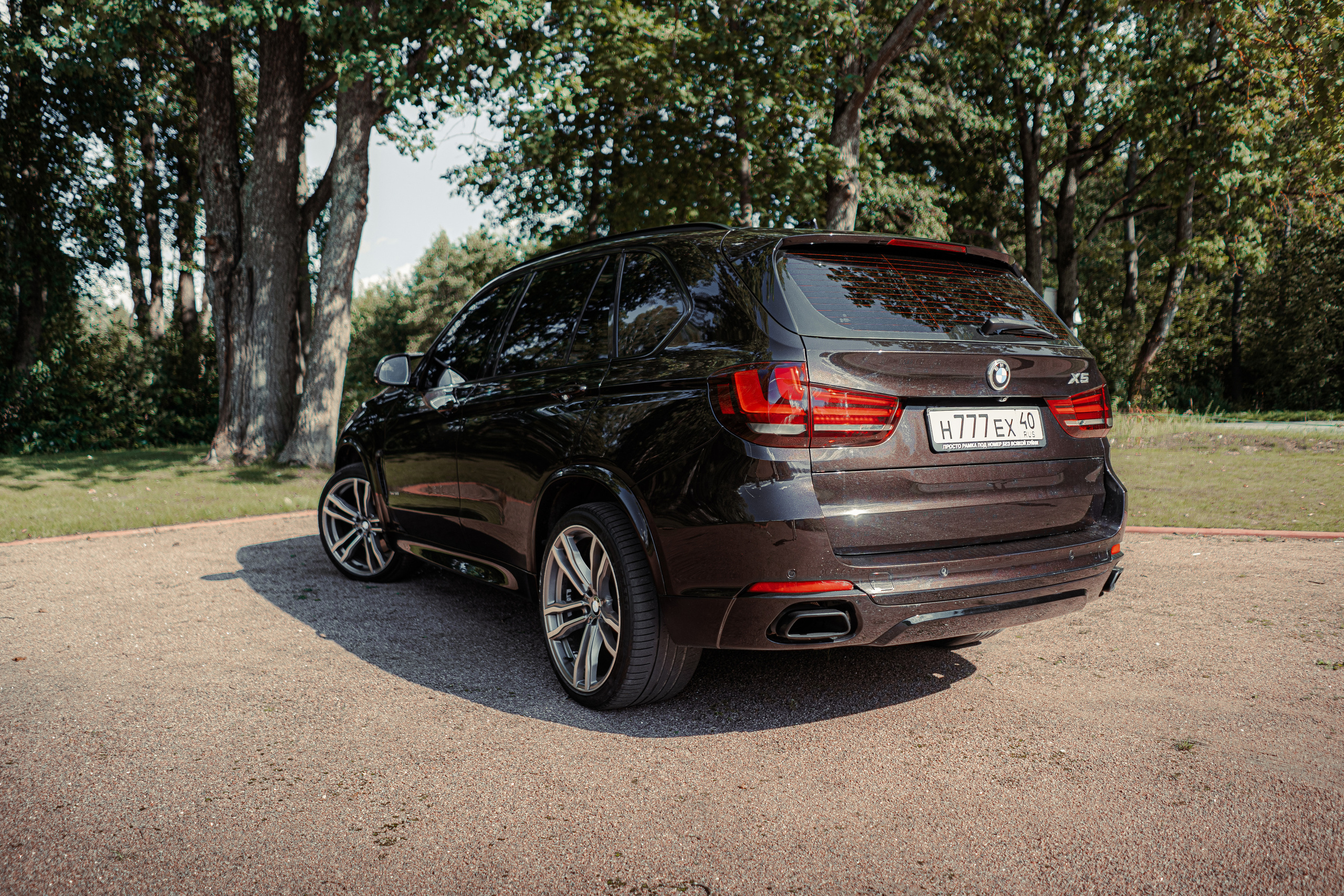 Автомобильная фото-сессия BMW X5 F15 в Калуге