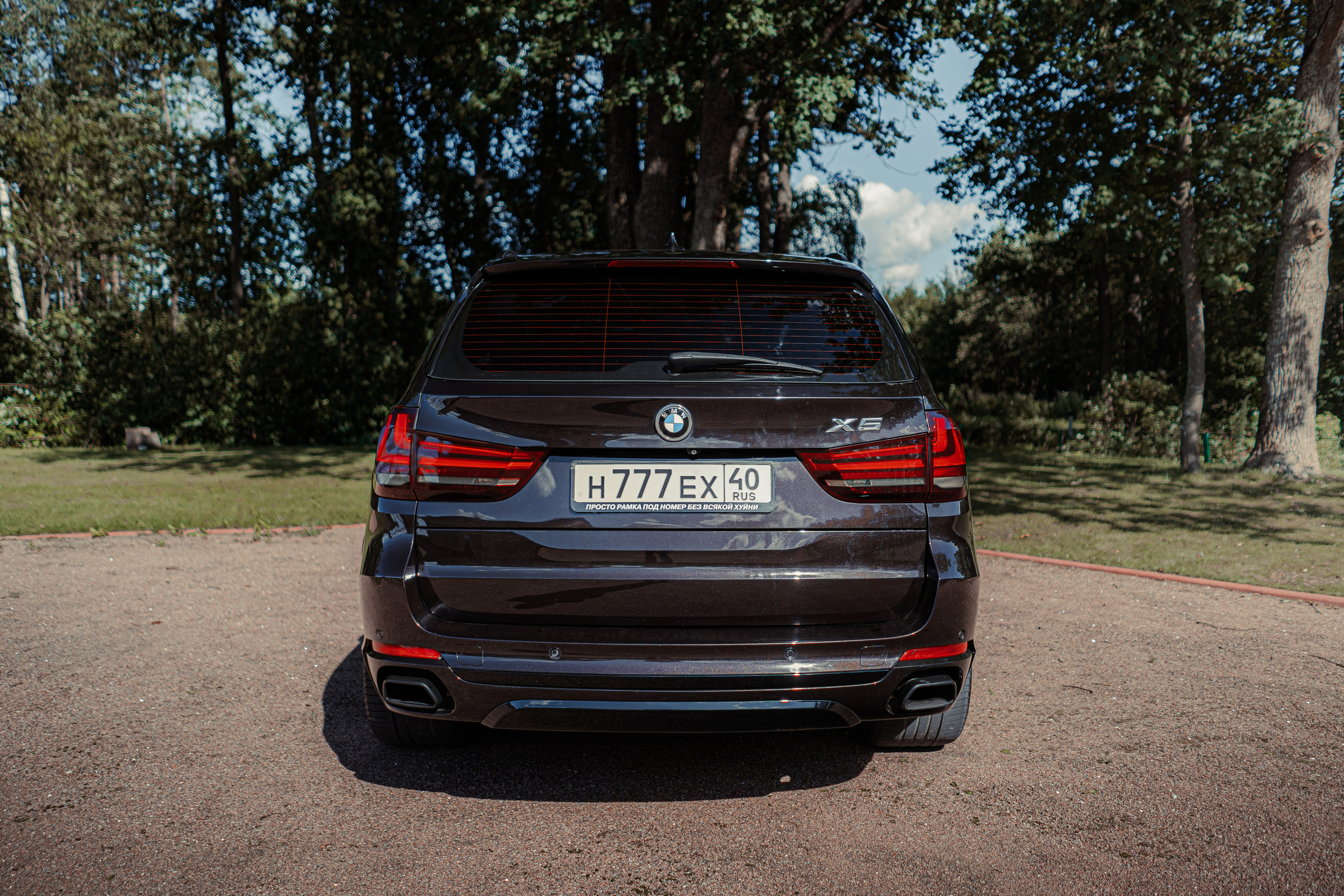 Автомобильная фото-сессия BMW X5 F15 в Калуге