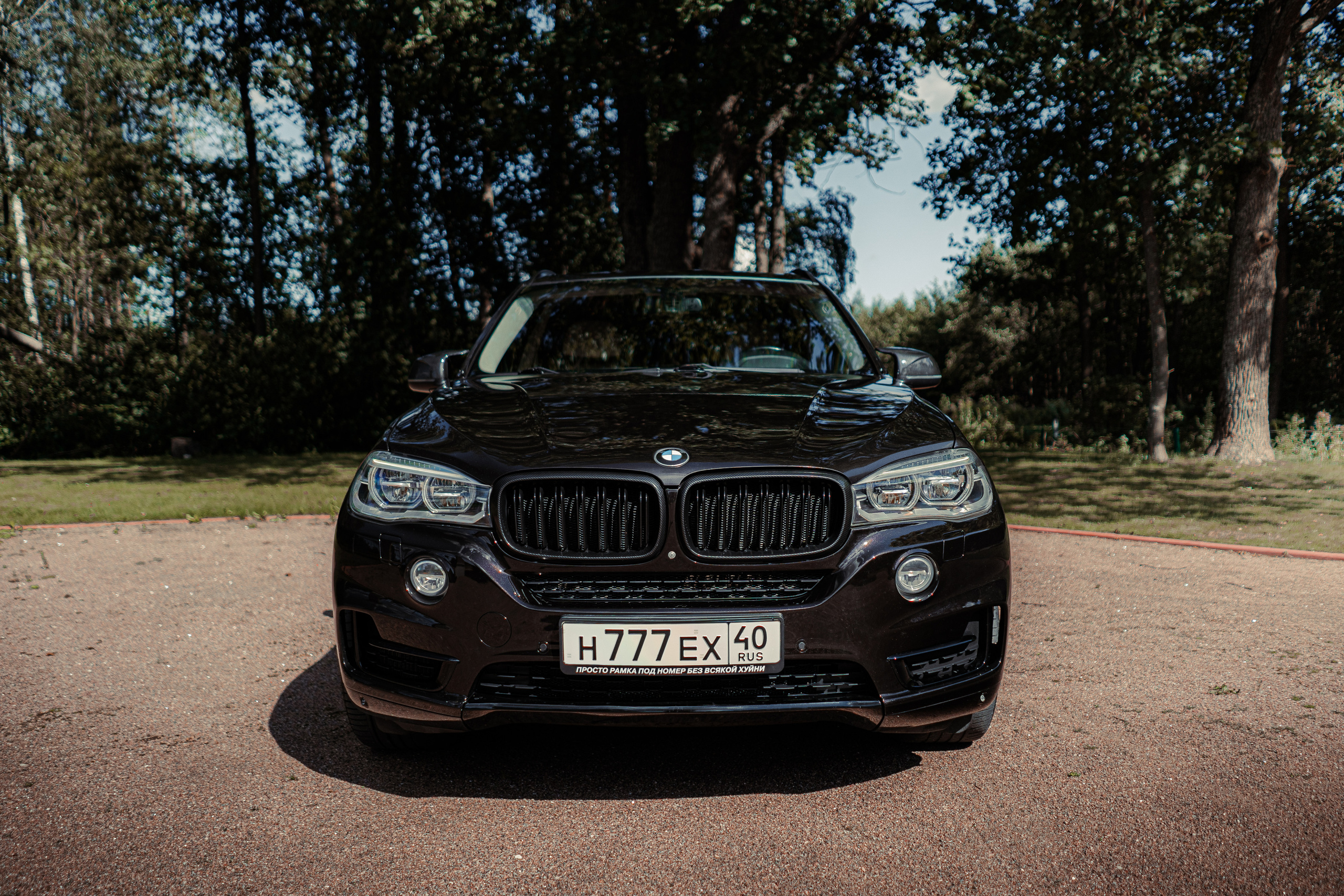 Автомобильная фото-сессия BMW X5 F15 в Калуге