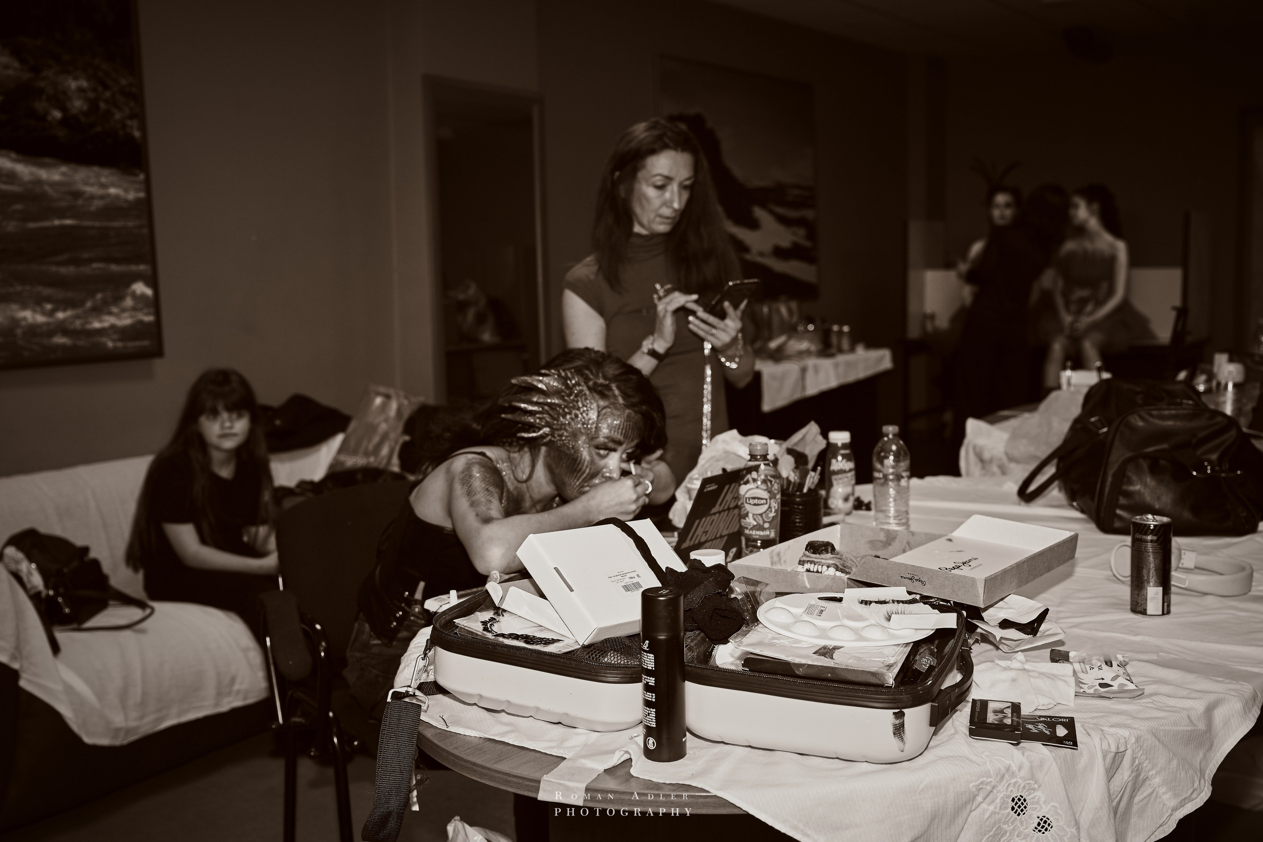 Бэкстейдж «Гример Года» Мосфильм. Фотограф Роман Адлер