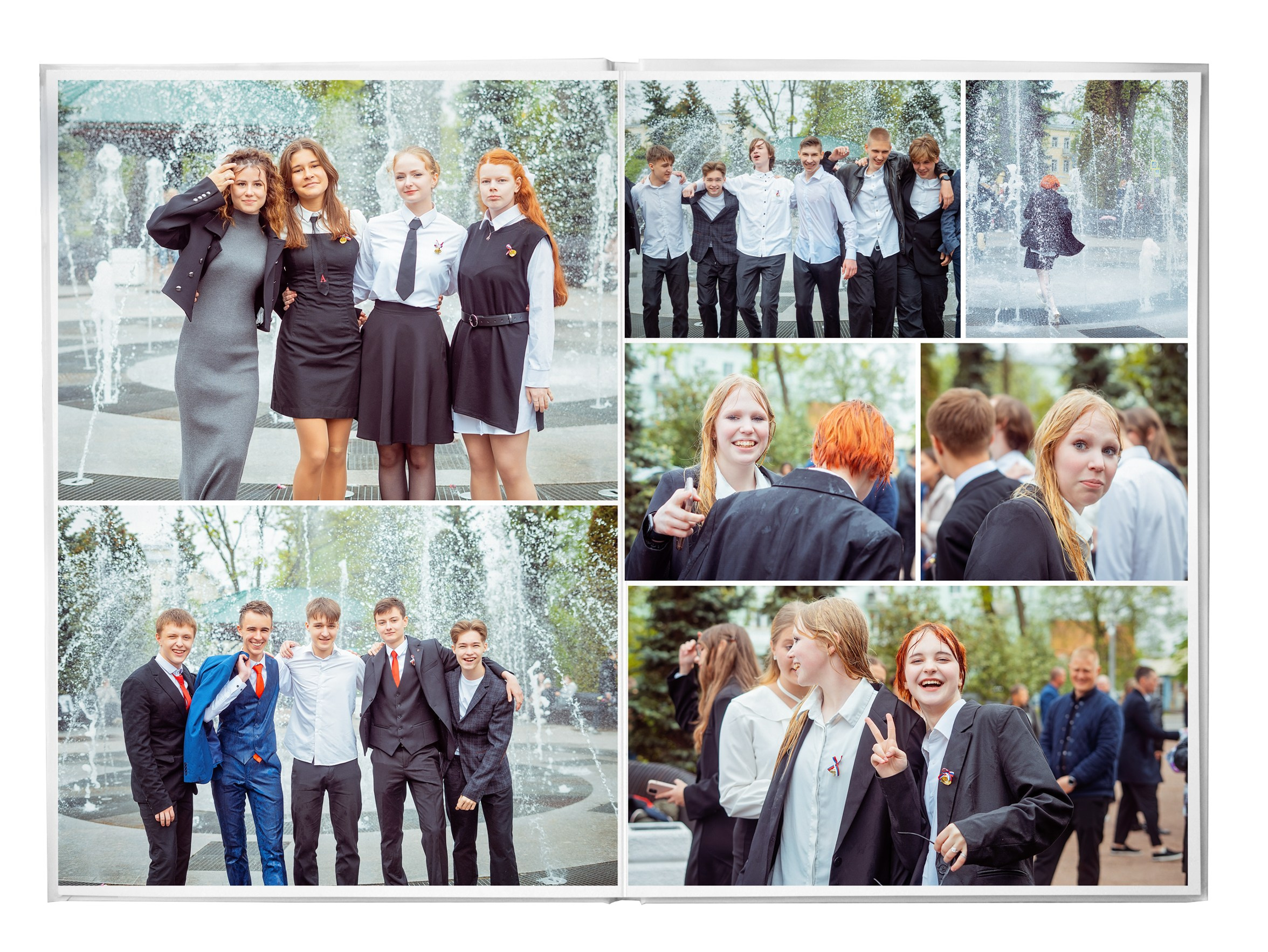 Выпускные альбомы для школ. Семейный и детский фотограф Марина Тувиста в Санкт-Петербурге