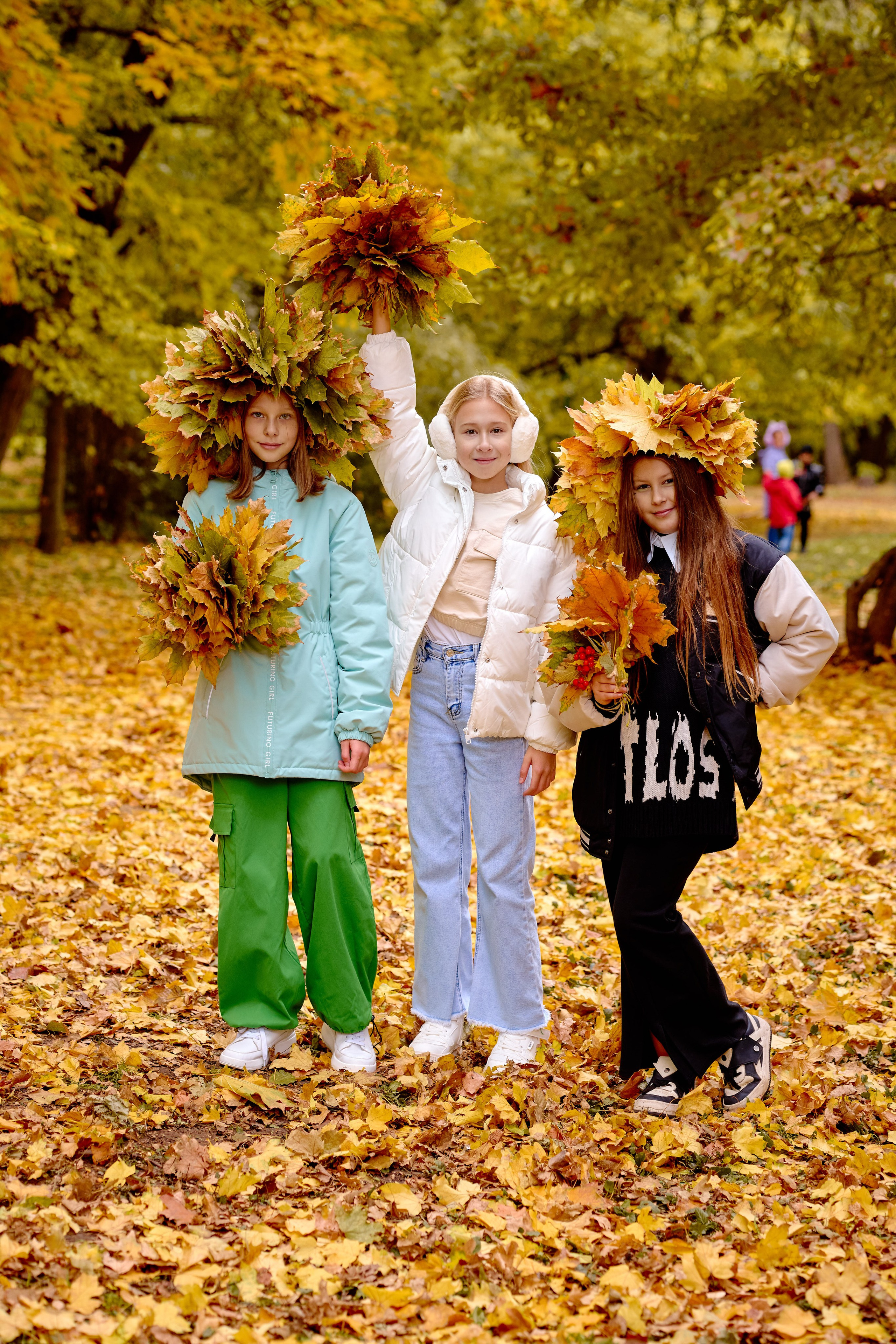 Сьемка для Выпускного Альбома В Парке. Фотограф Выпускные альбомы Таганрог Сергей Коробченко