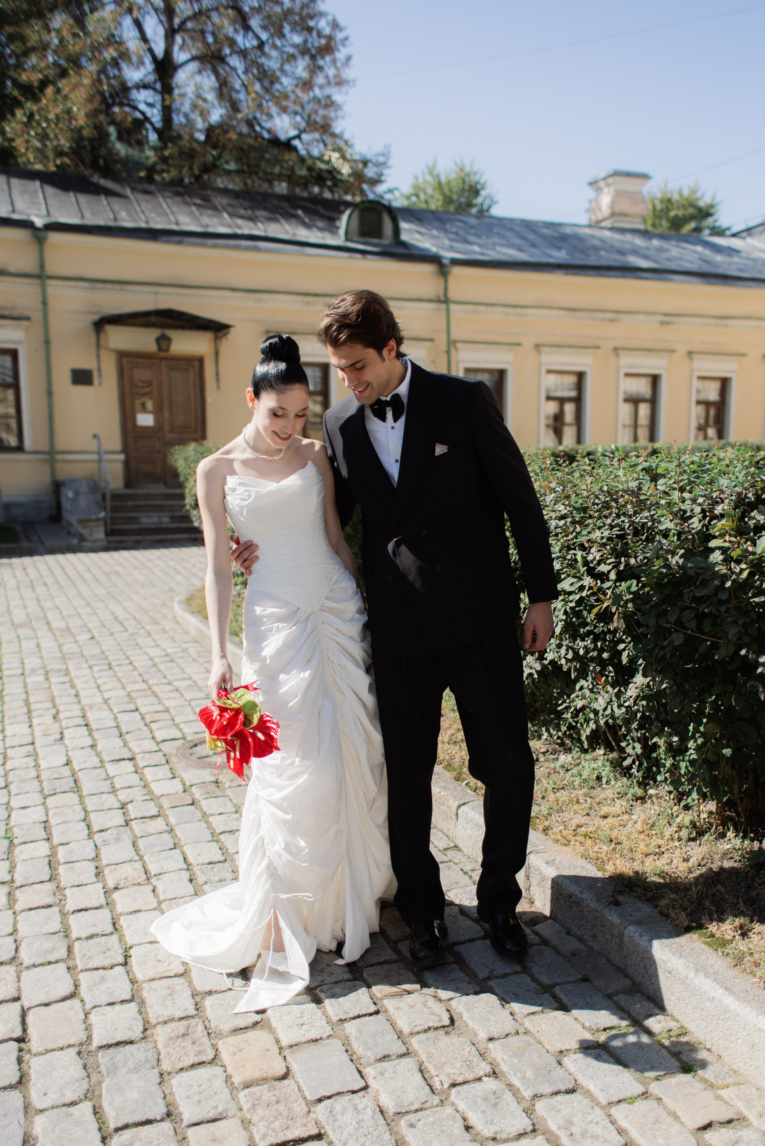 Свадебная церемония, фотосессия в библиотека-читальни А.С. Пушкина