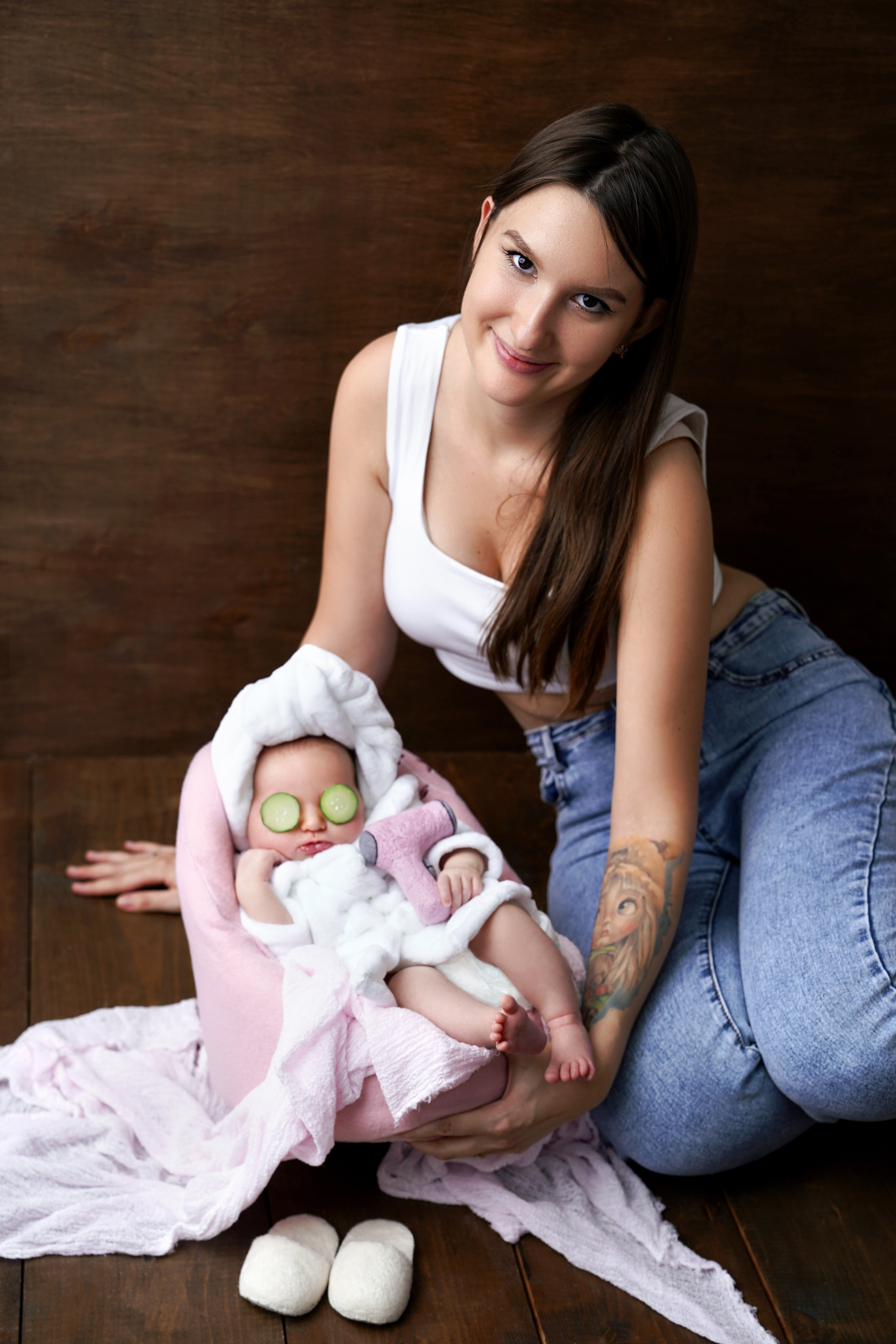 Фотосессия новорожденного (newborn). Фотограф новорожденных, детей до года и беременных в Симферополе