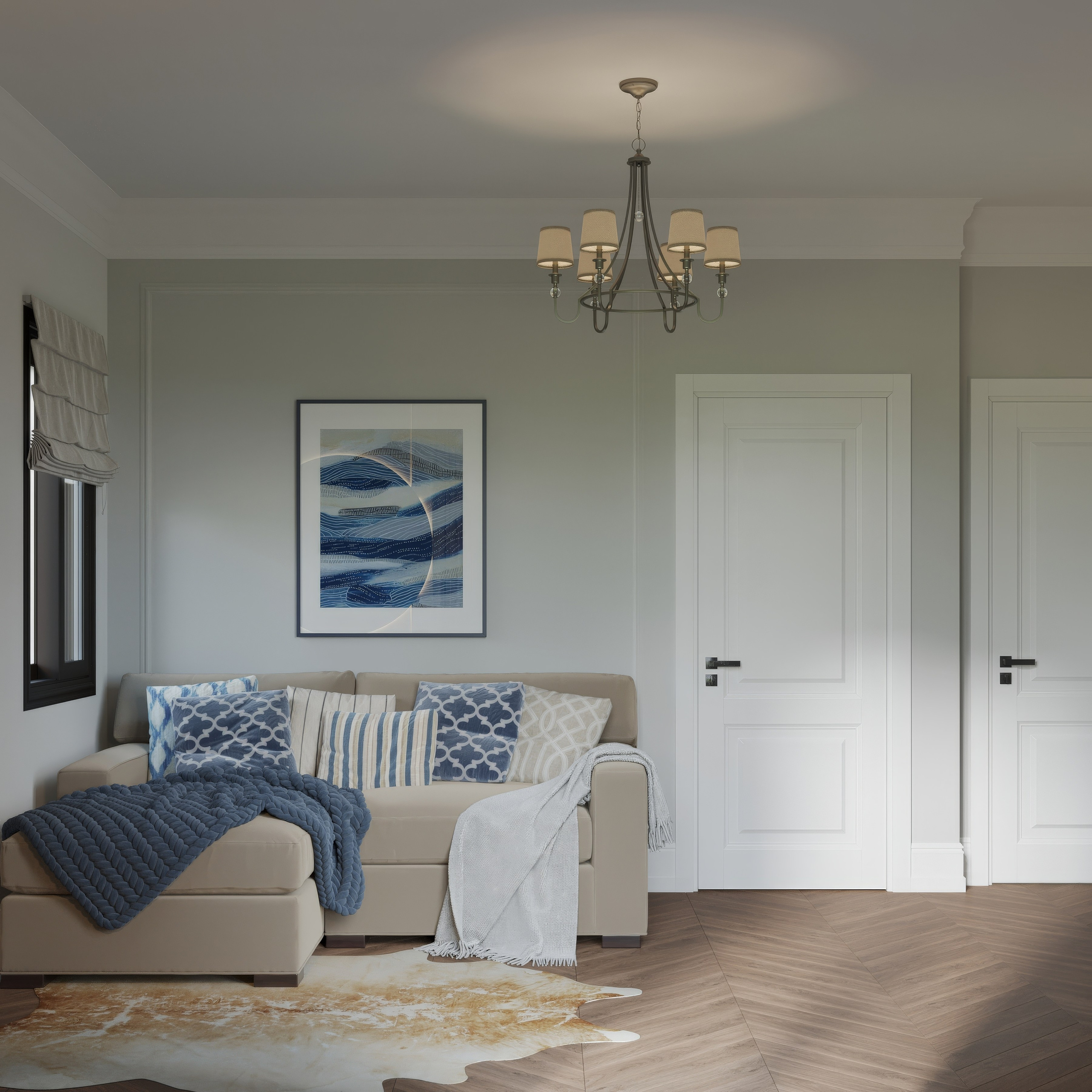 Интерьер кипр, дизайн частного дома, визуализация интерьера, 3D визуализация, уютный интерьер, современная классика, тёплая палитра. 3Д Визуализация Интерьера и Архитектуры