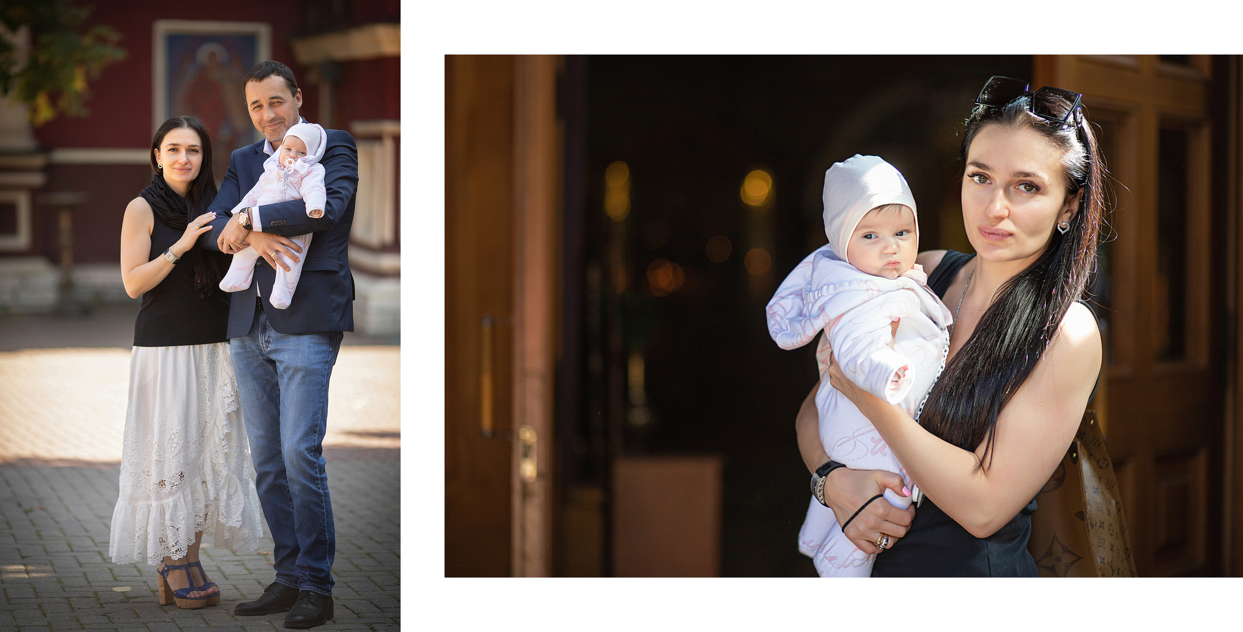 Коещение в храме Архангела Михаила. Детский и семейный фотограф в Москве Вера Орлова