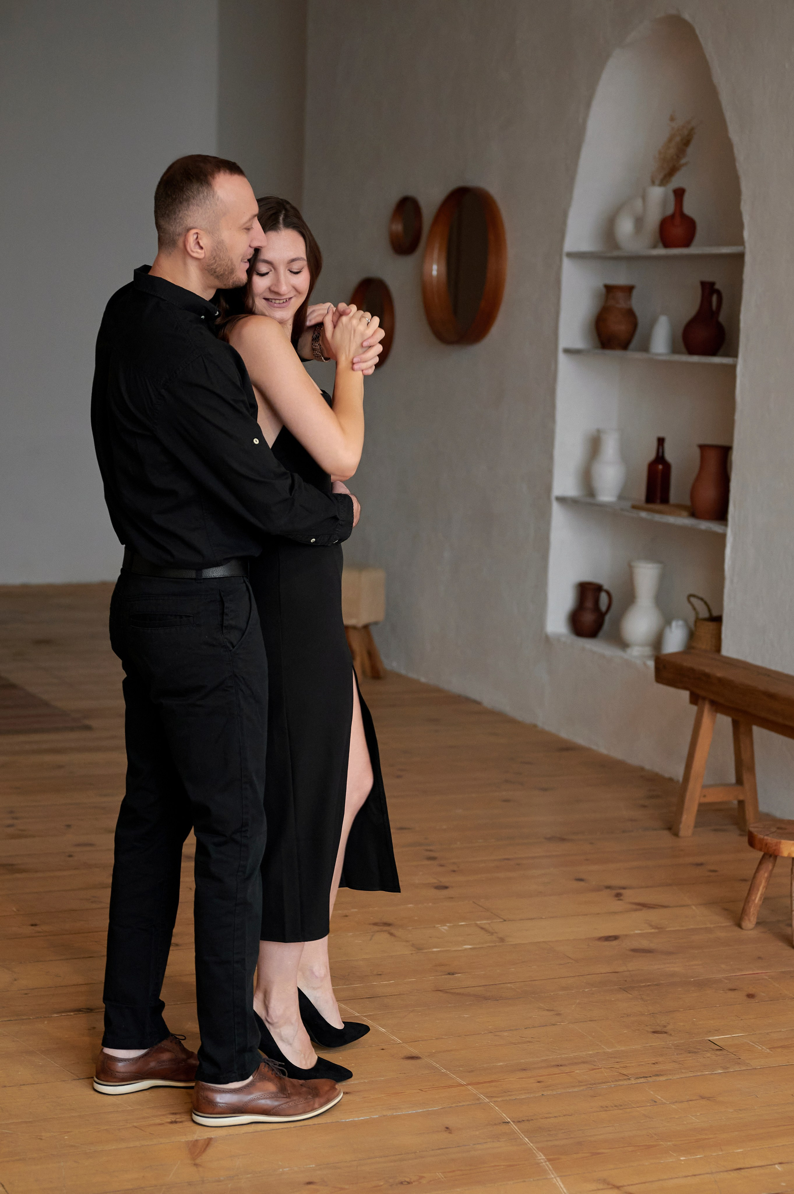 Предсвадебная лавстори в фотостудии. Анна Гончарова свадебный и репортажный фотограф в Москве