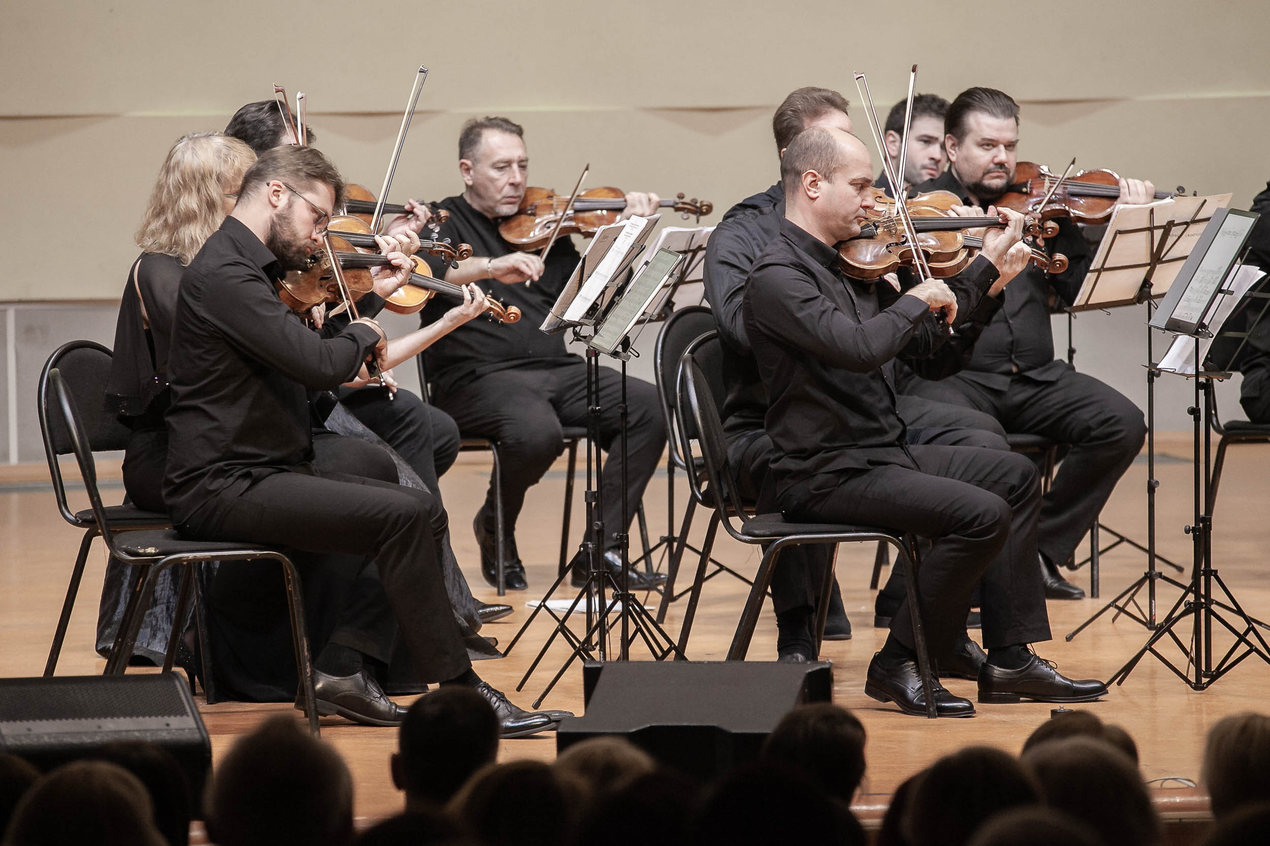 Фоторепортаж выступления камерного ансамбля «Солисты Москвы»