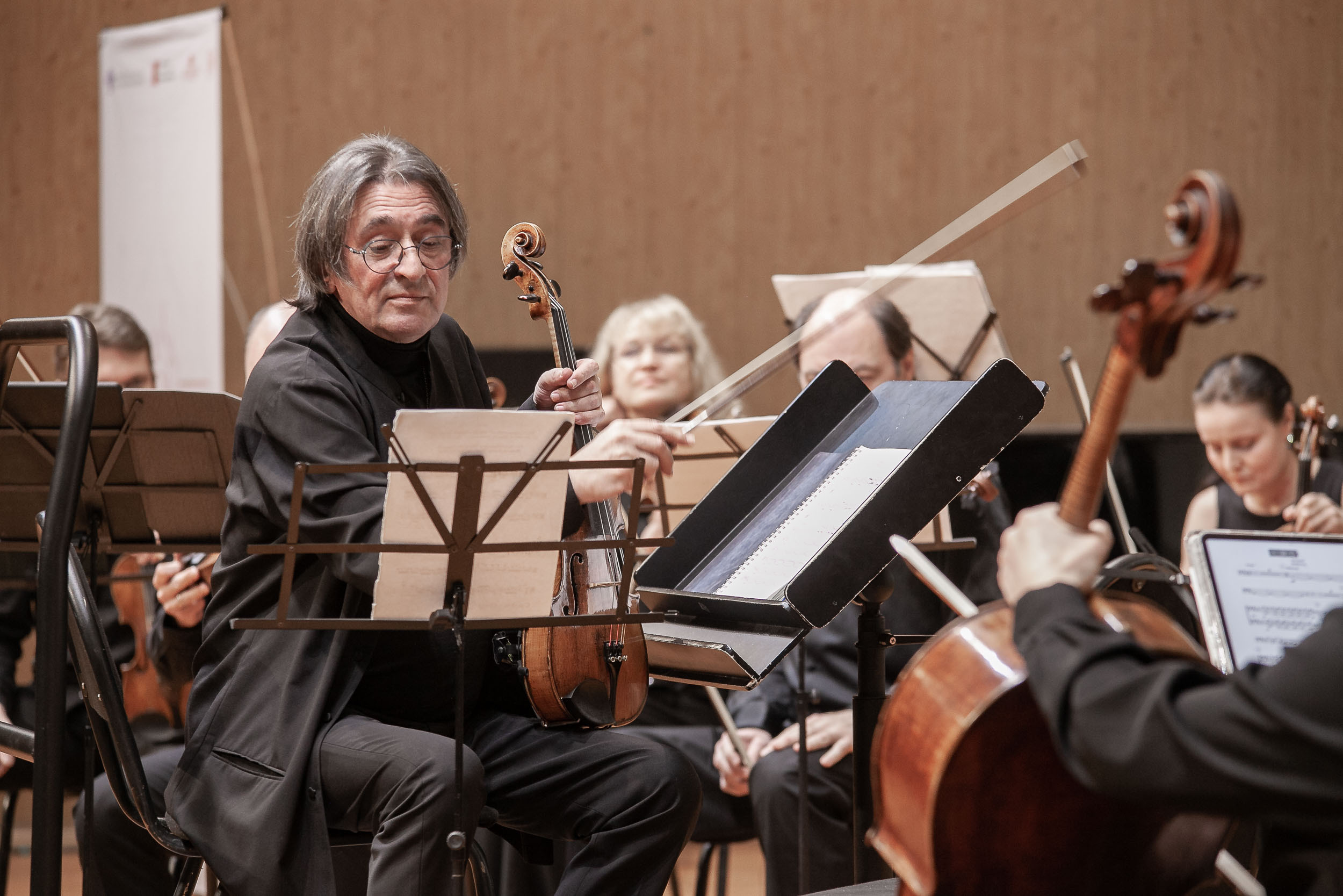 Фоторепортаж выступления камерного ансамбля «Солисты Москвы»