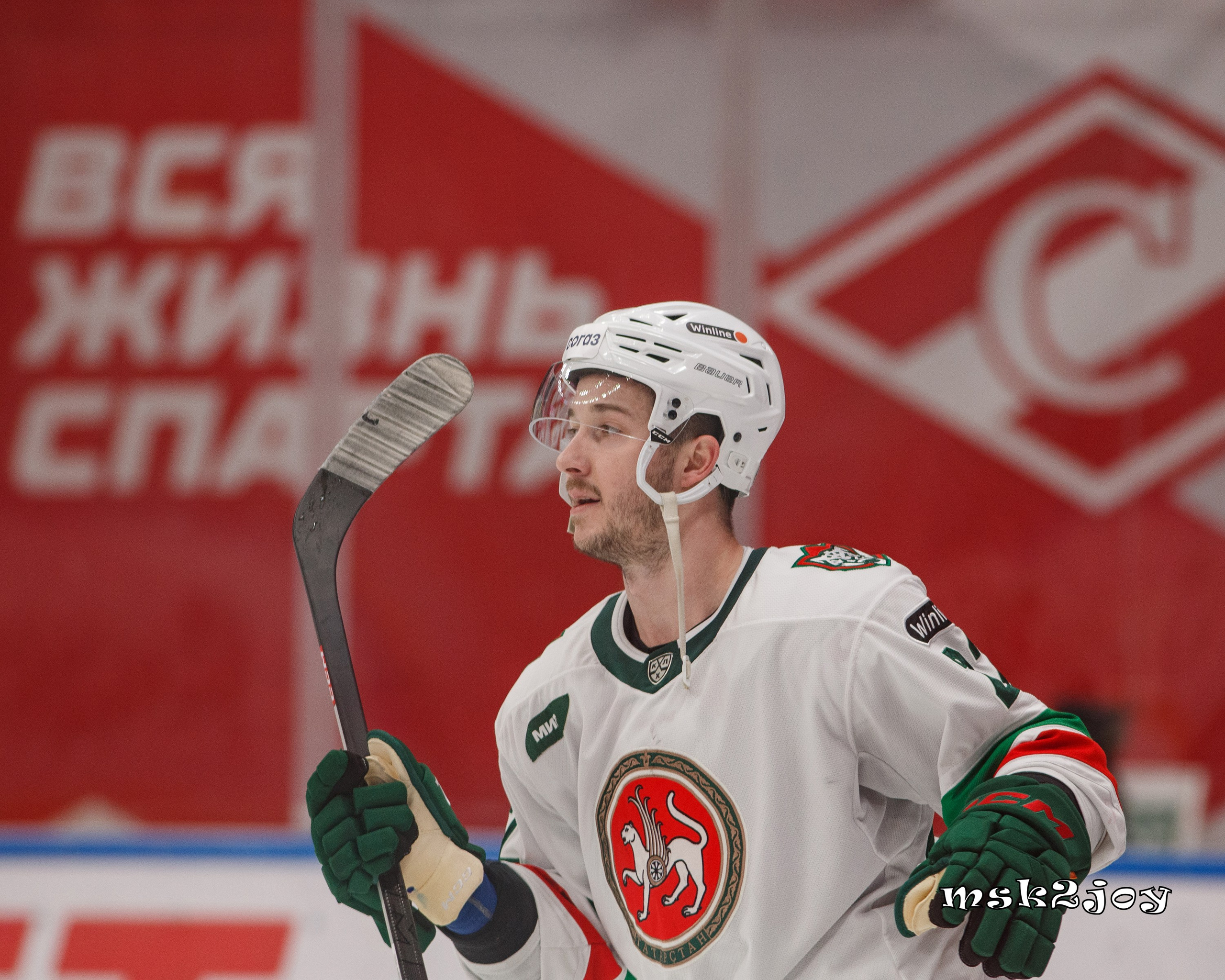 Фоторепортаж. КХЛ. Спартак (Москва) — Ак Барс Казань. Михаил Тоцкий портретный и репортажный фотограф в Москве