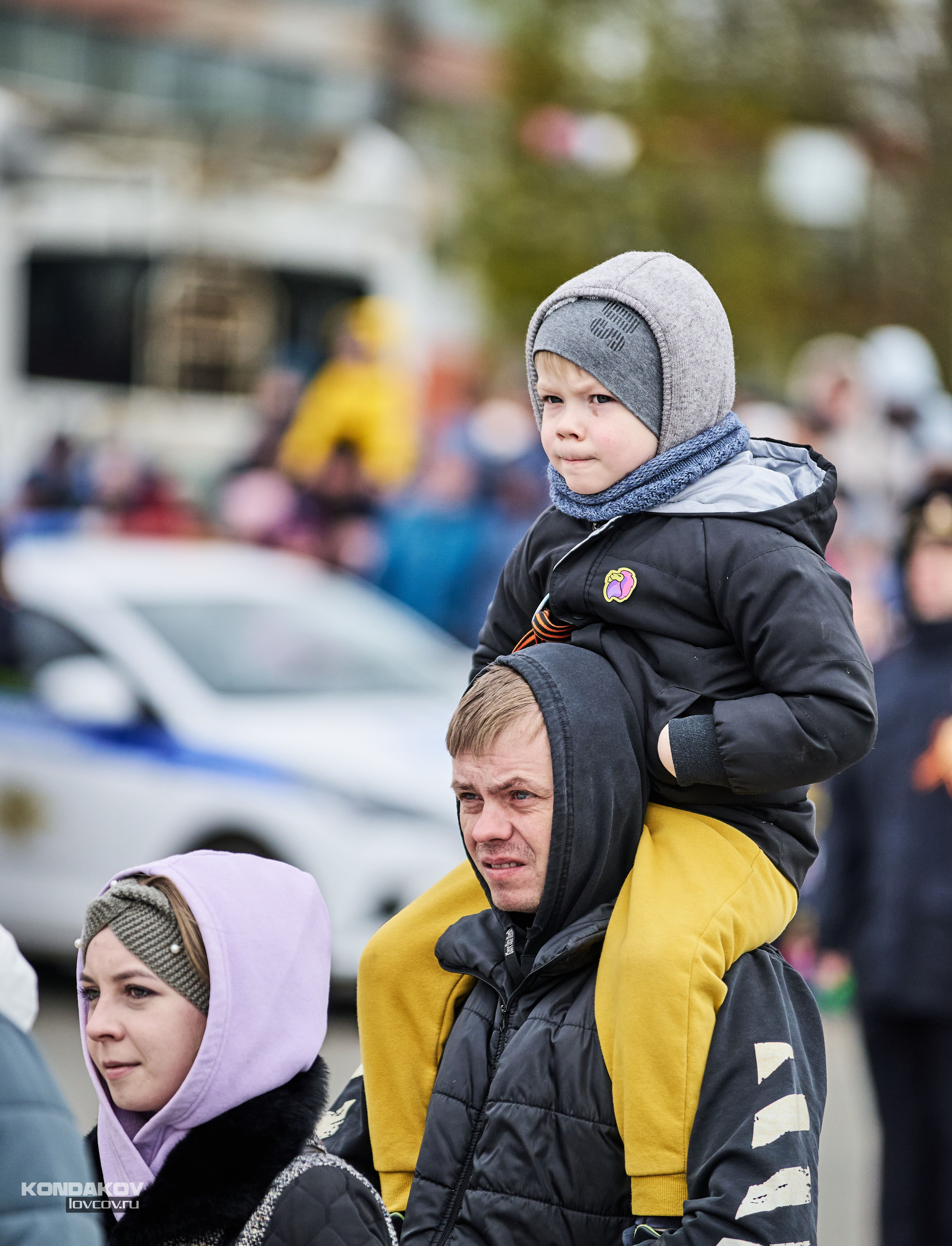Парад в честь празднования День Победы 9 мая 2024 года в городе Иваново