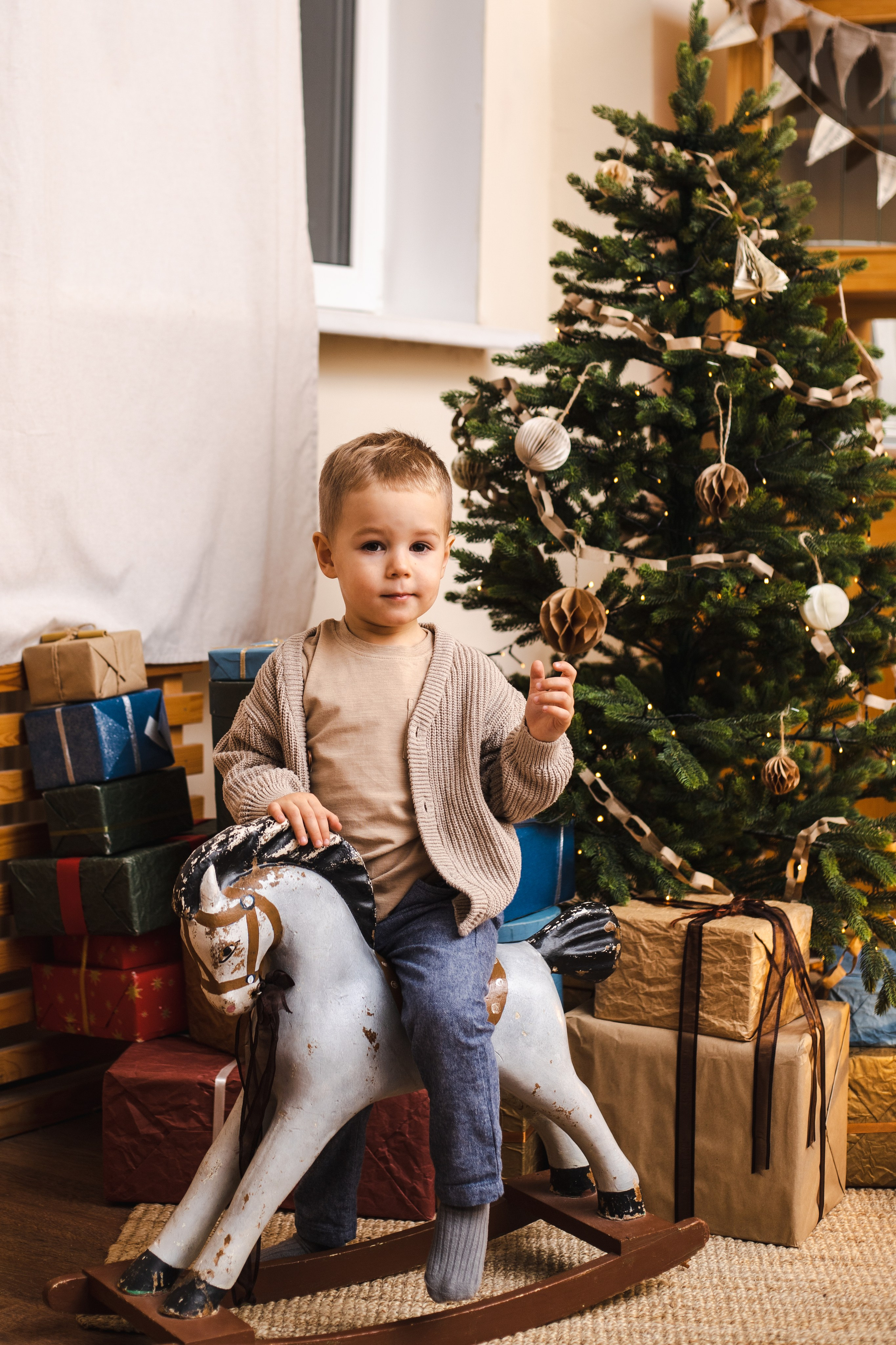 Семья Елизаветы Новогодняя съемка. Портретный Фотограф в Санкт-Петербурге Кира Орехова