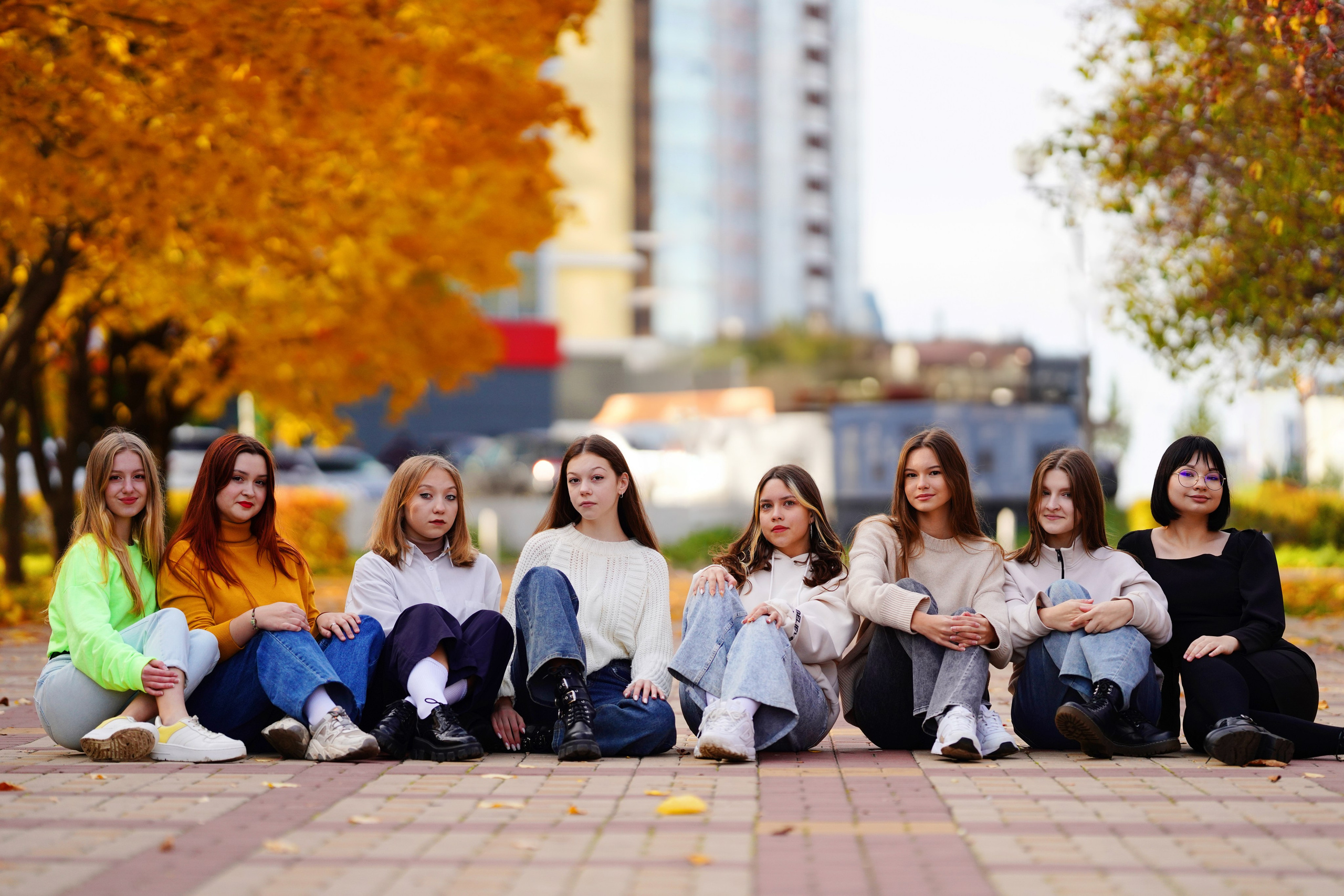 Осень 9,11 класс. Фотограф Герман