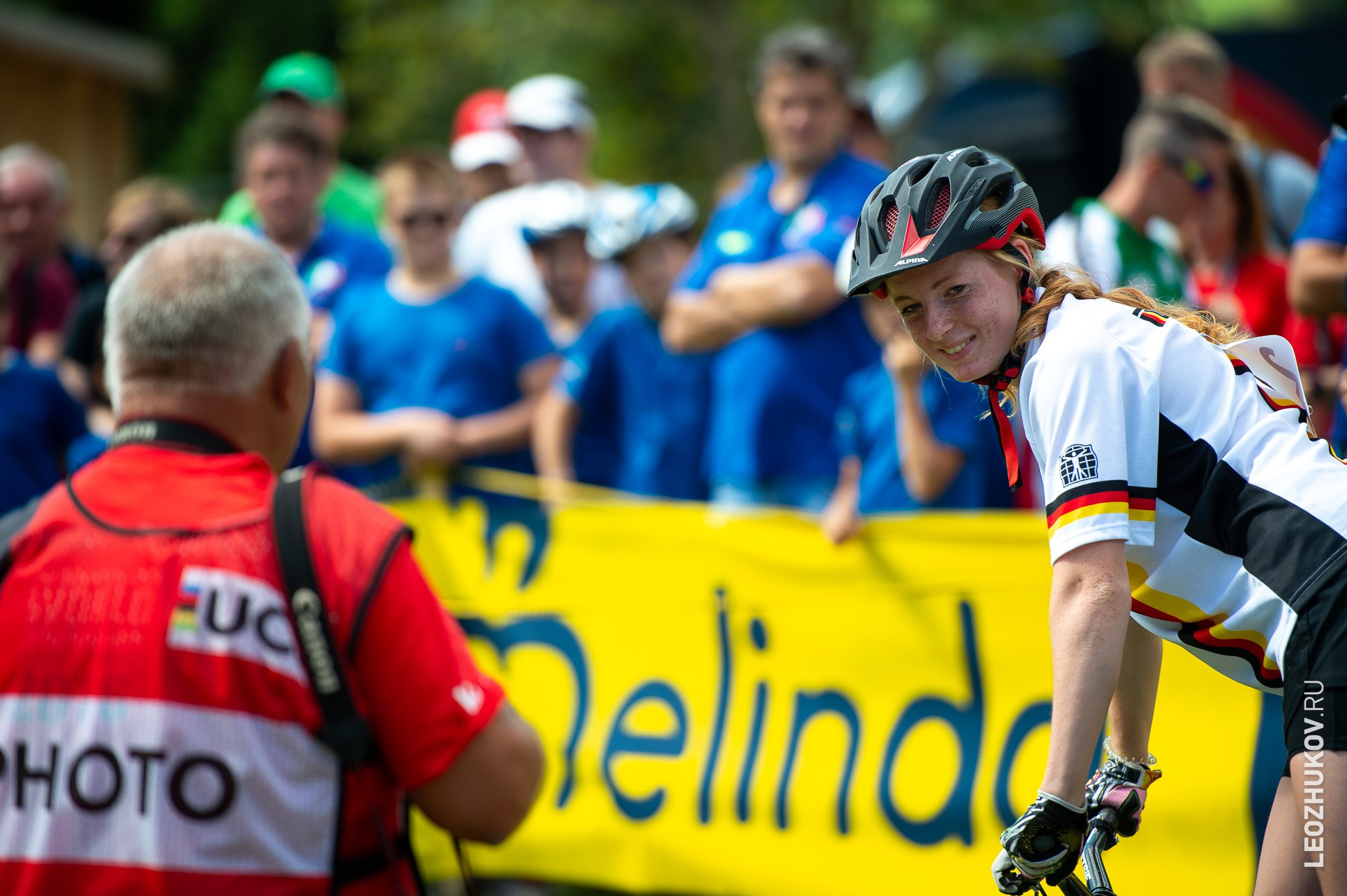UCI Trials World Championships 2016 — finals. Sports photographer Leonid Zhukov
