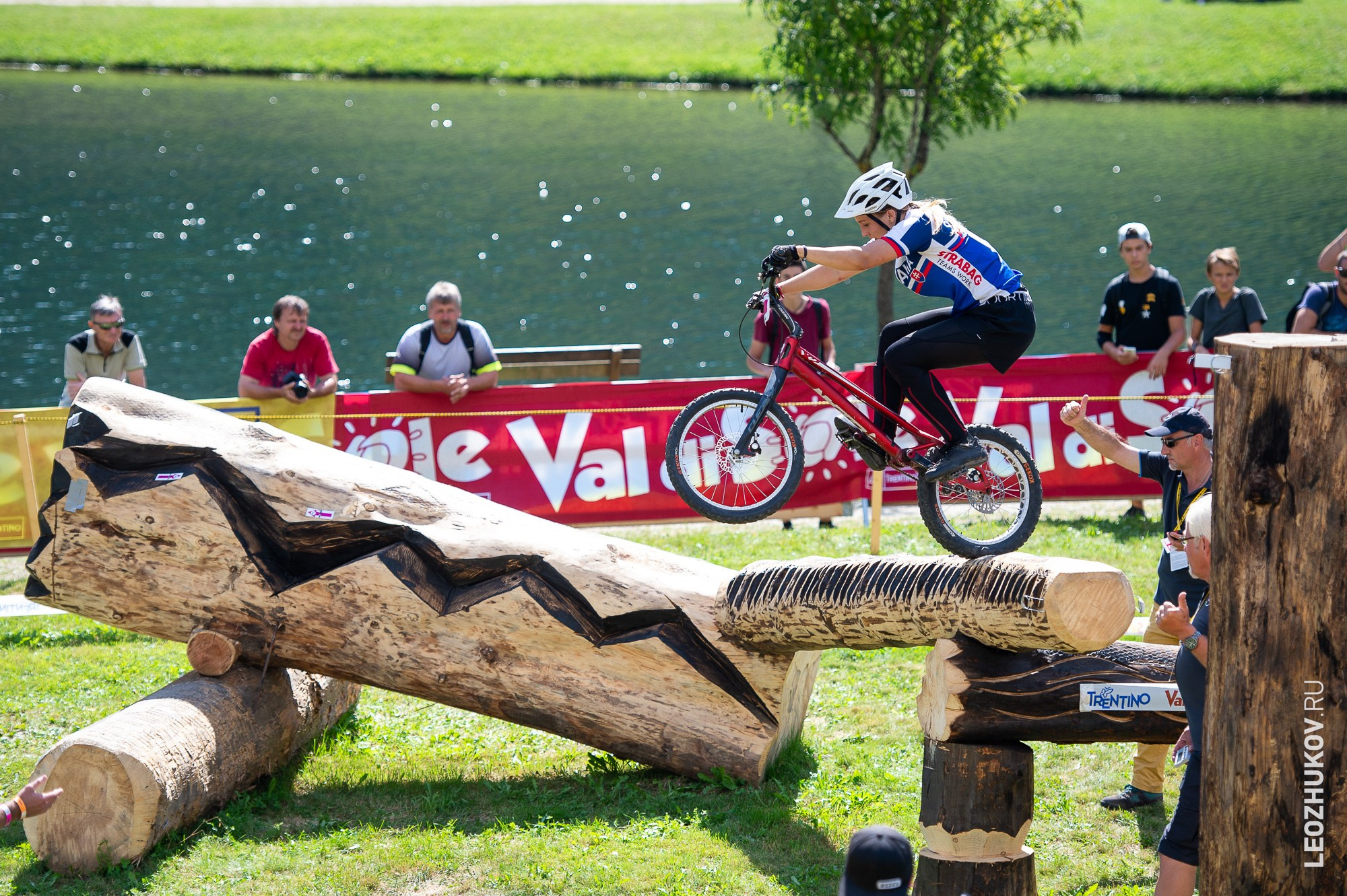 UCI Trials World Championships 2016 — finals. Sports photographer Leonid Zhukov