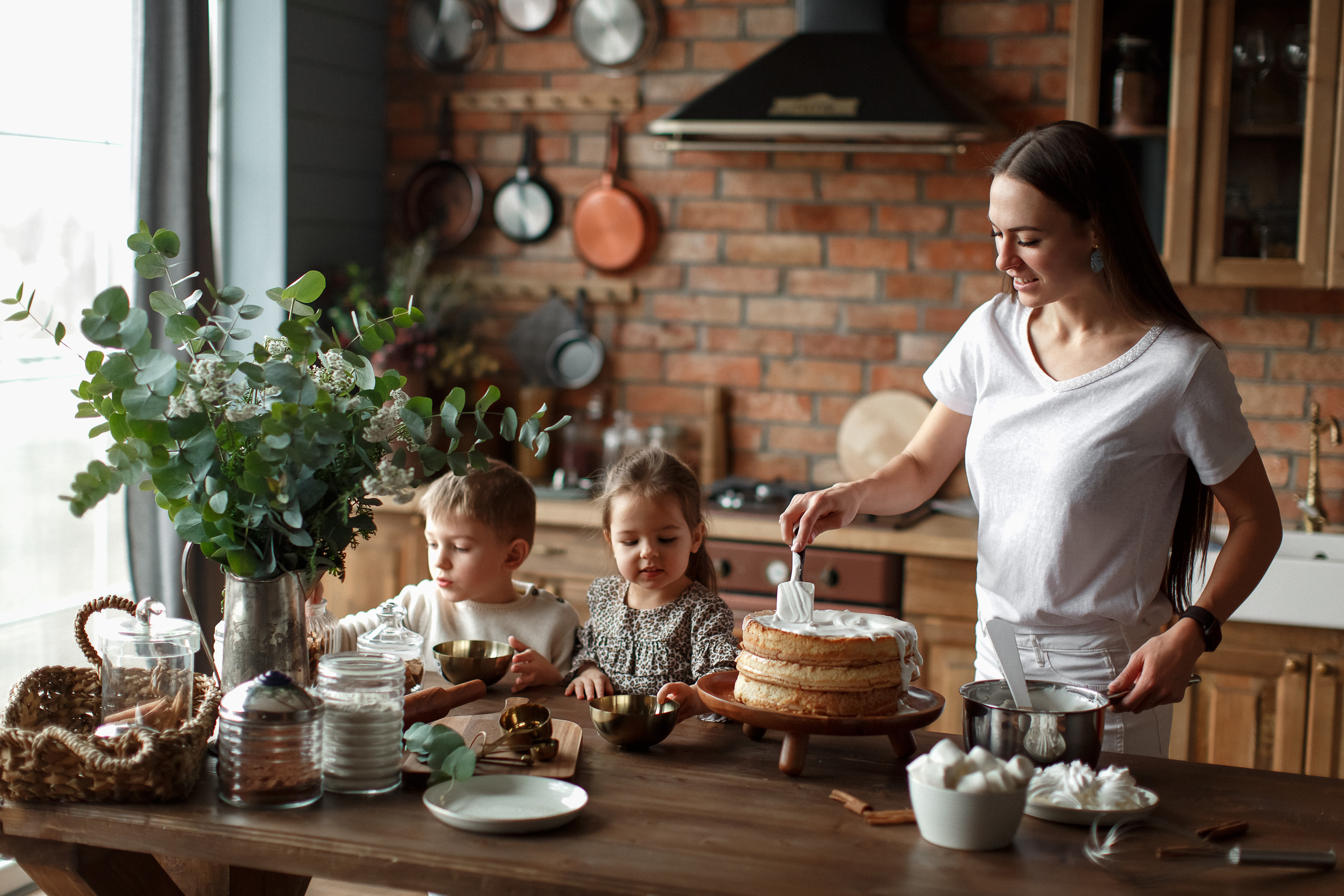 С мамой самый лучший торт.... Your story in photos