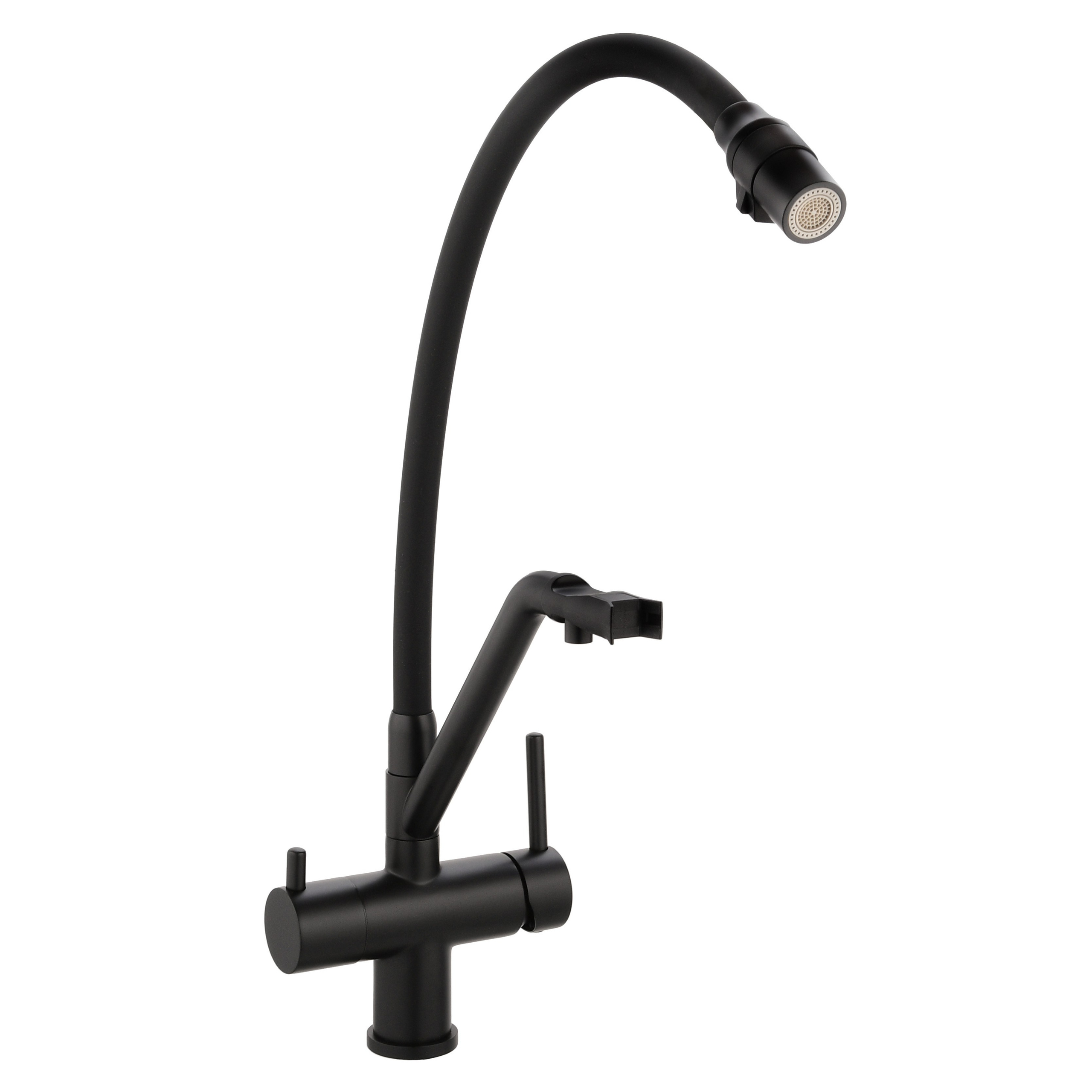 Съёмка смесителя для раковины.