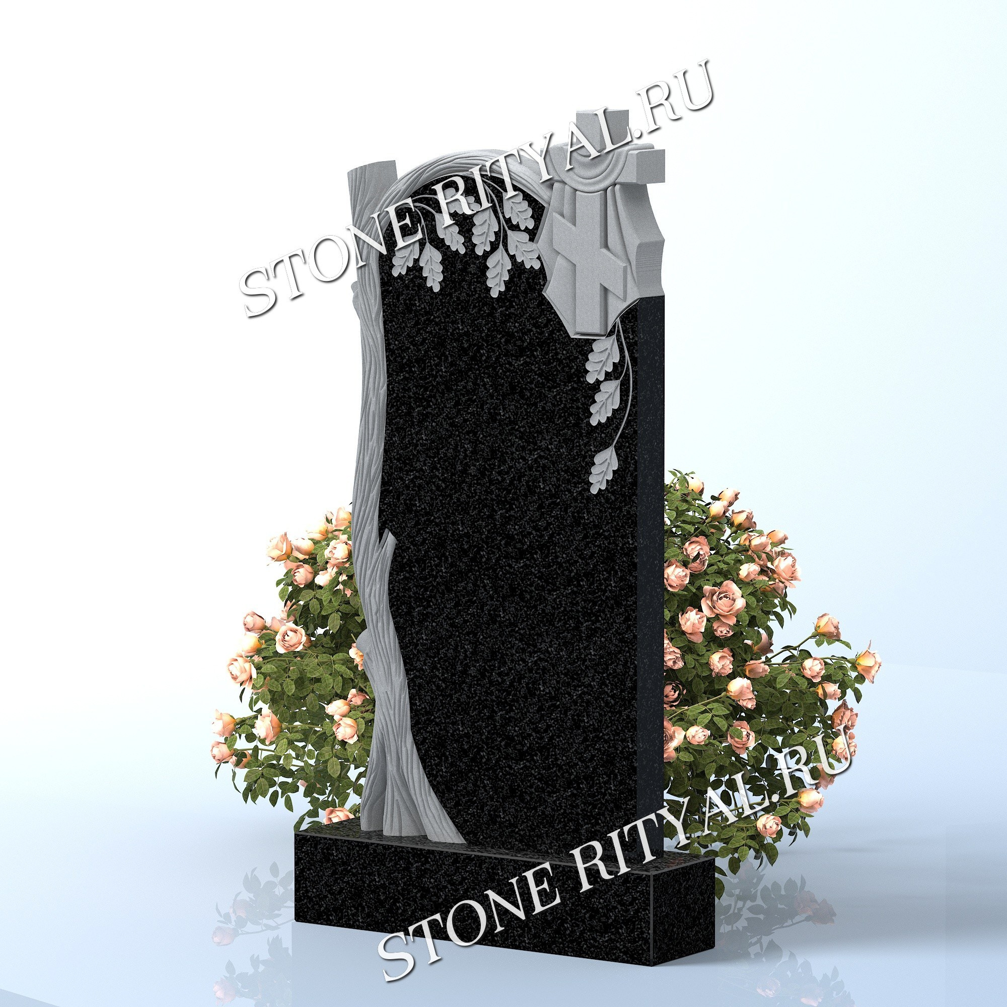 Вертикальные памятники фигурные. Изготовление и установка памятников в Москве и МО