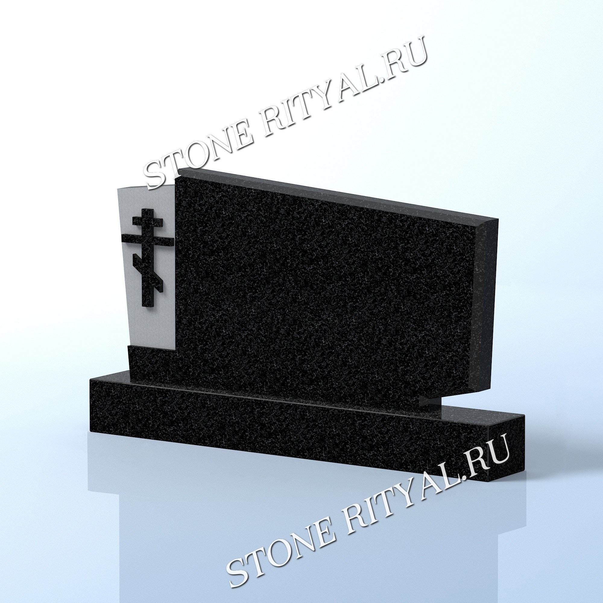 Горизонтальные памятники. Изготовление и установка памятников в Москве и МО