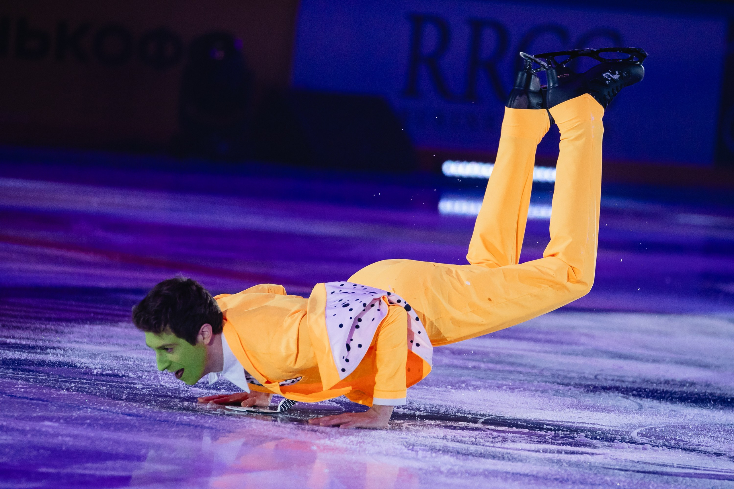 Шоу «Чемпионы на льду» в Новосибирске. Воробьева Ксения — Спортивный и танцевальный фотограф Новосибирск