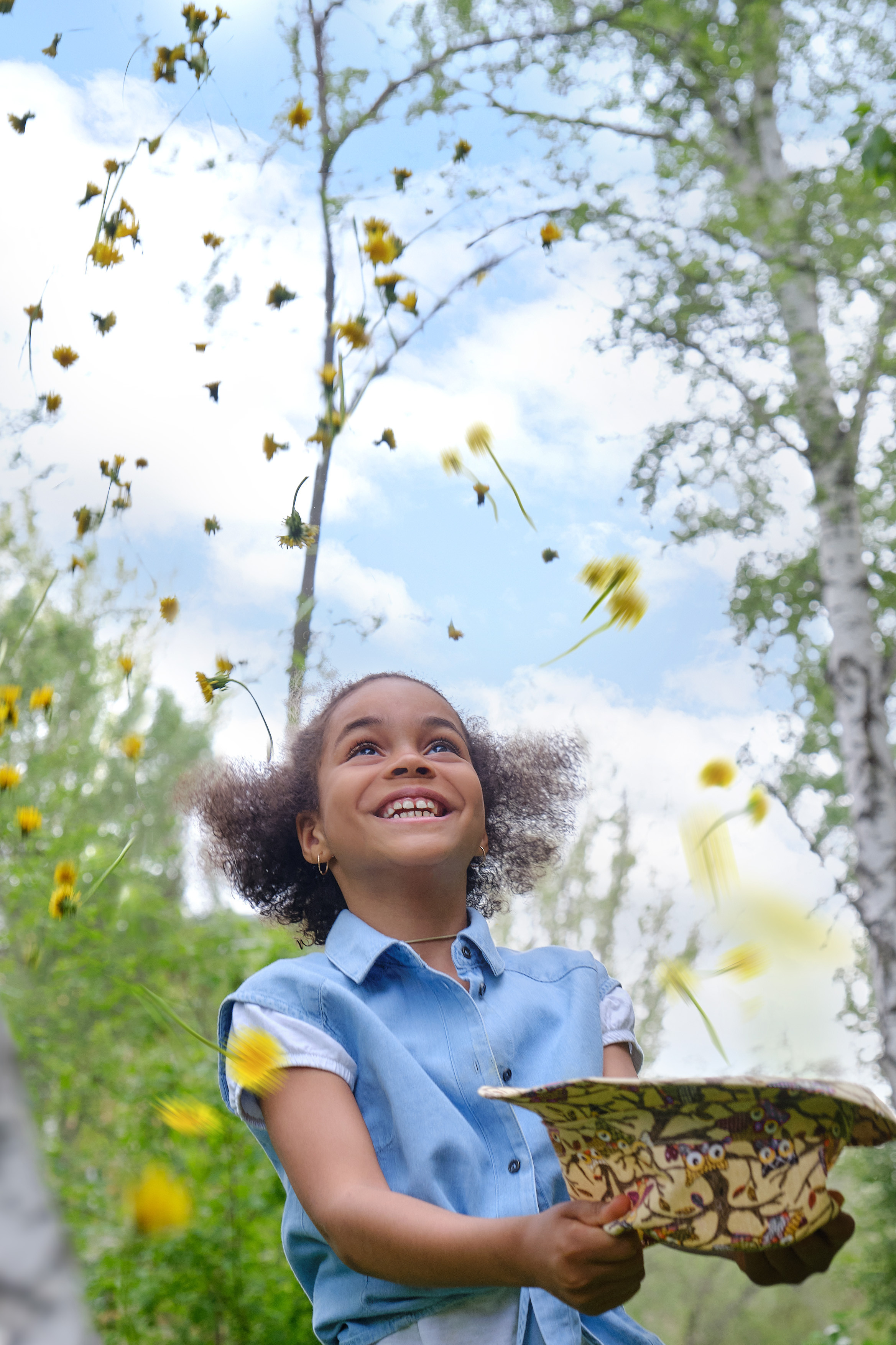 Идеи для фотосессии девочки весной