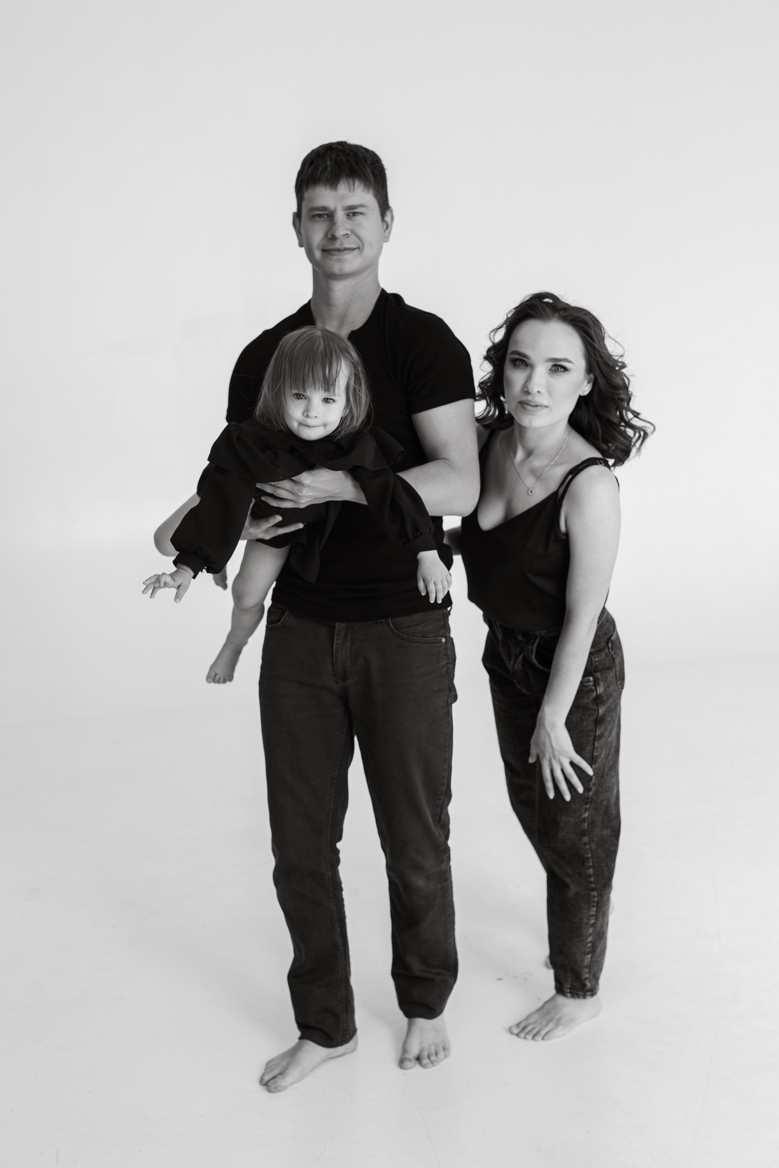 Family in Black. Индивидуальные и семейные съёмки в Уфа Маргарита Истомина