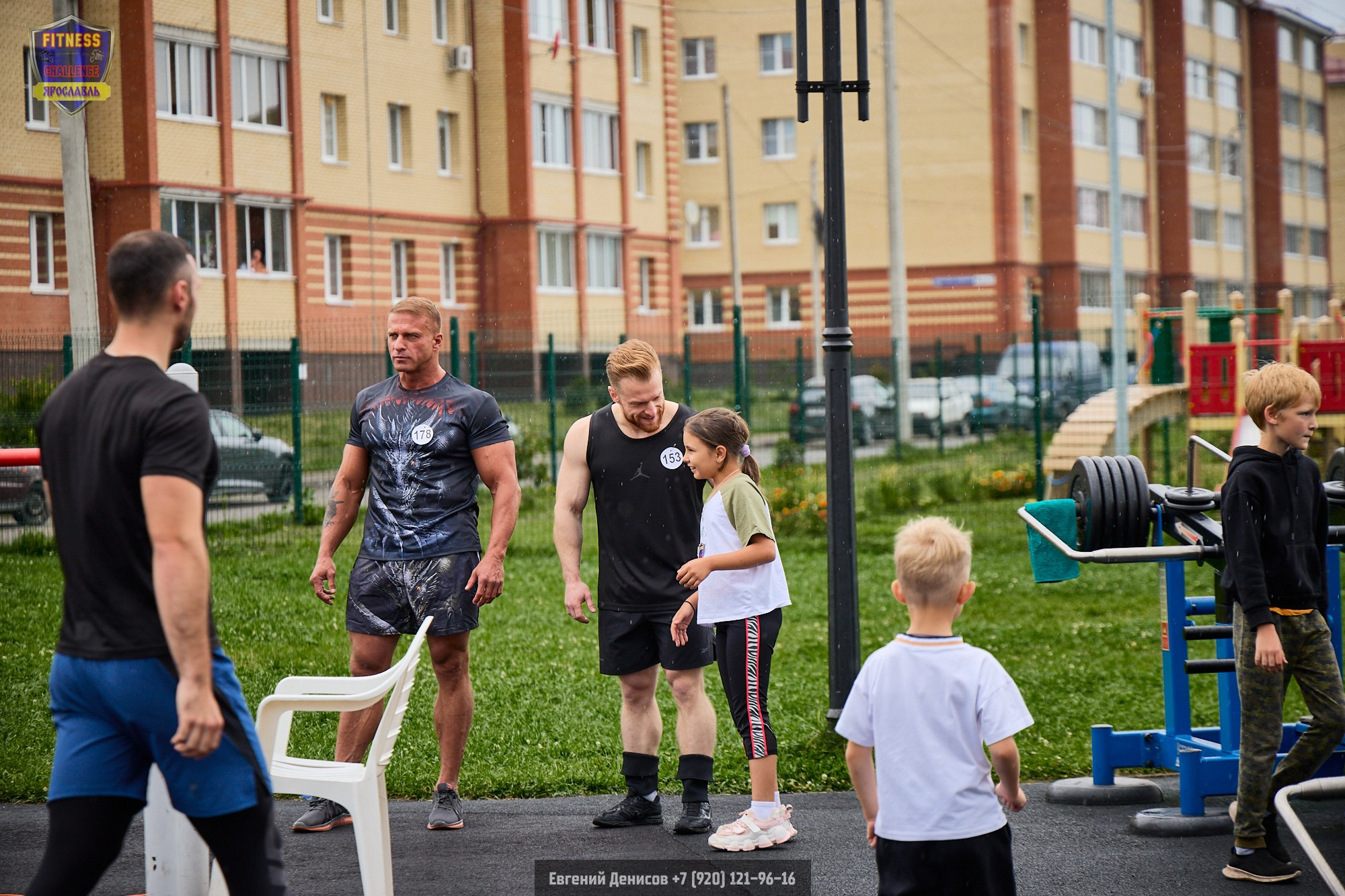 Fitness Challenge Битва на Стрелке. Портретный фотограф Евгений Денисов