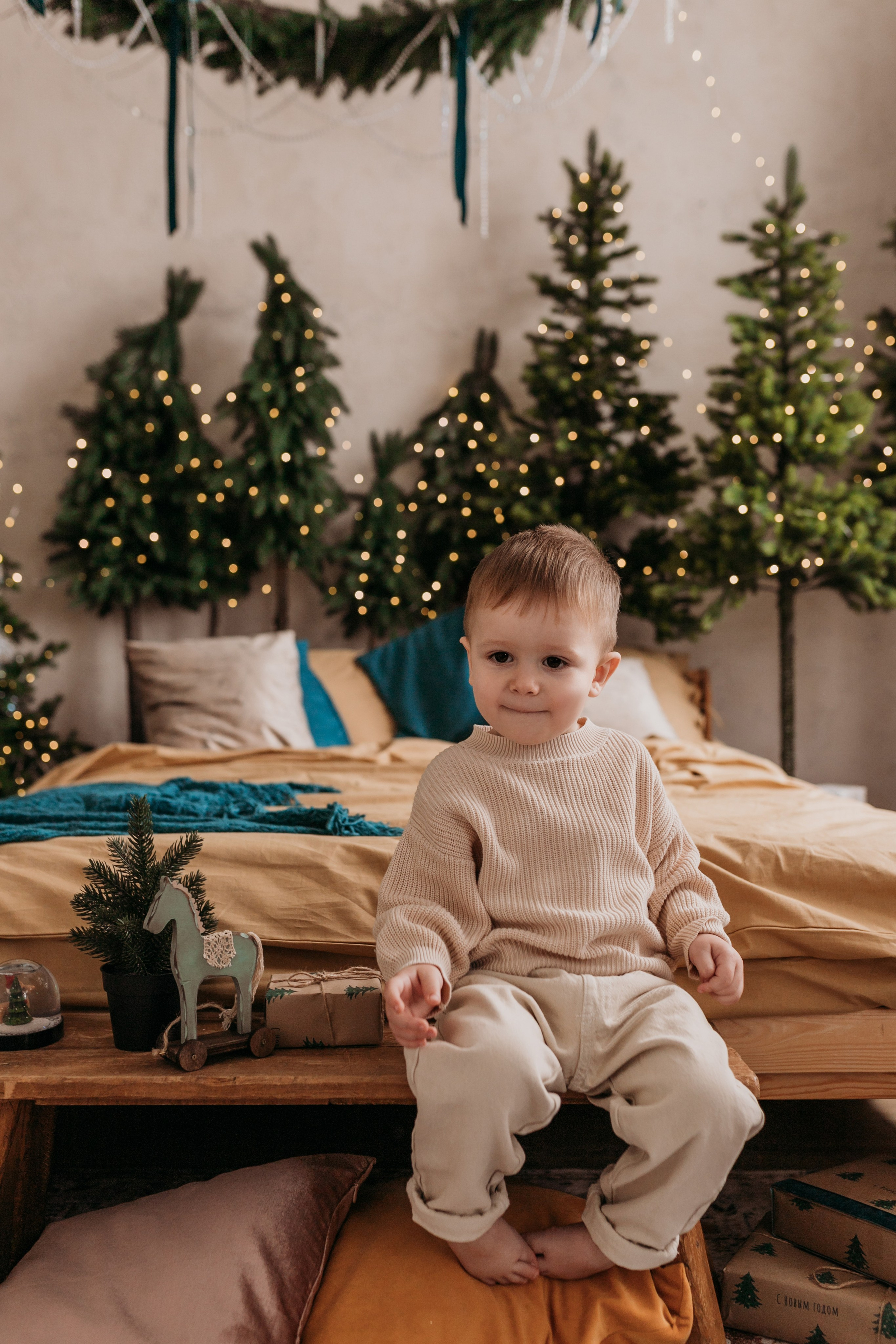 Новогодние съемки. Фотограф новорожденных в г. Барнаул Ренпенинг Катерина