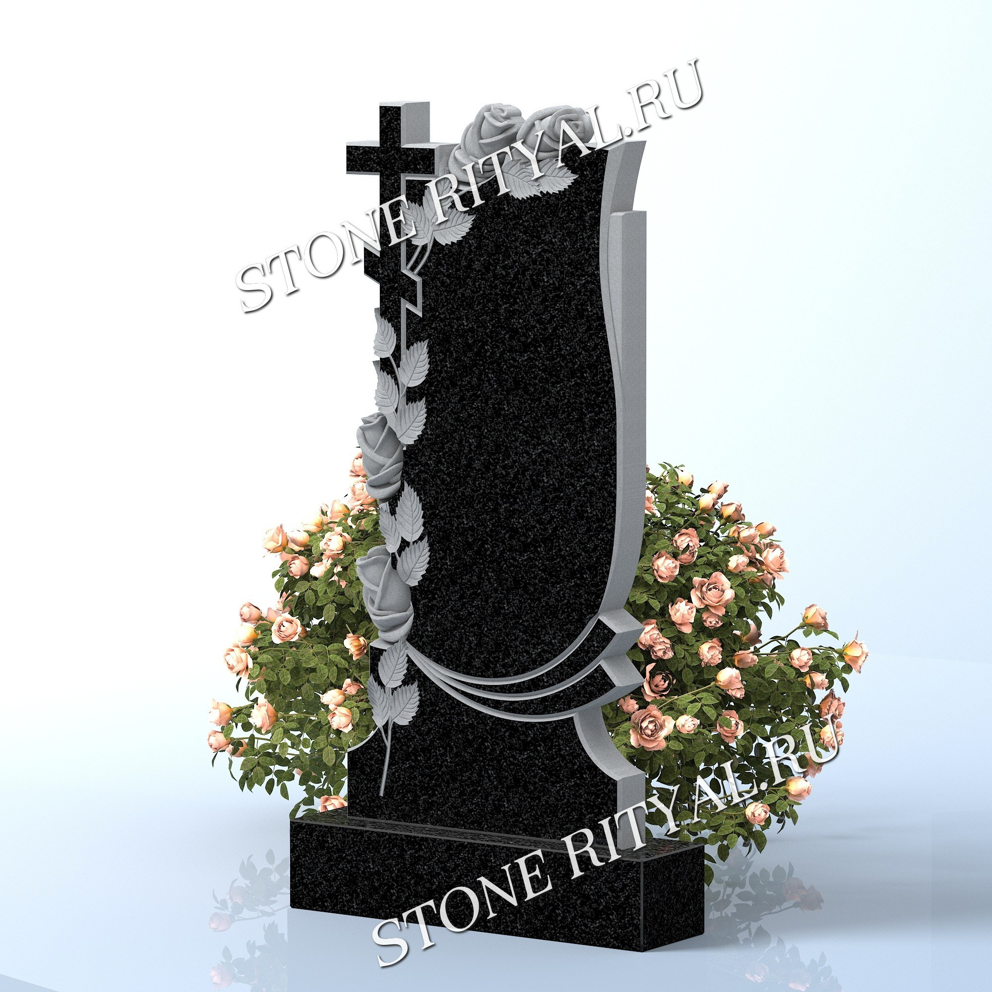 Вертикальные памятники фигурные. Изготовление и установка памятников в Москве и МО