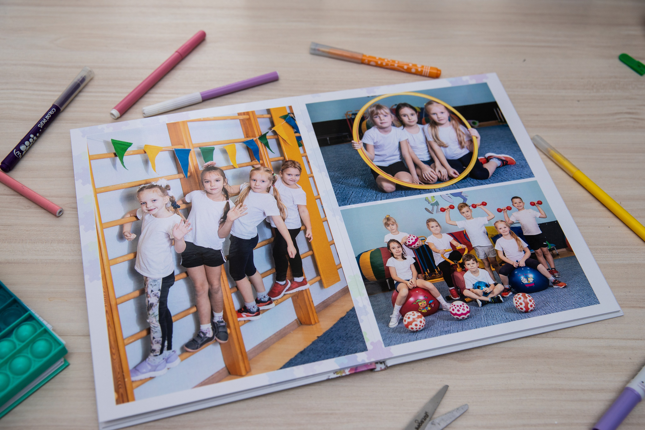 физкультура в выпускном альбоме