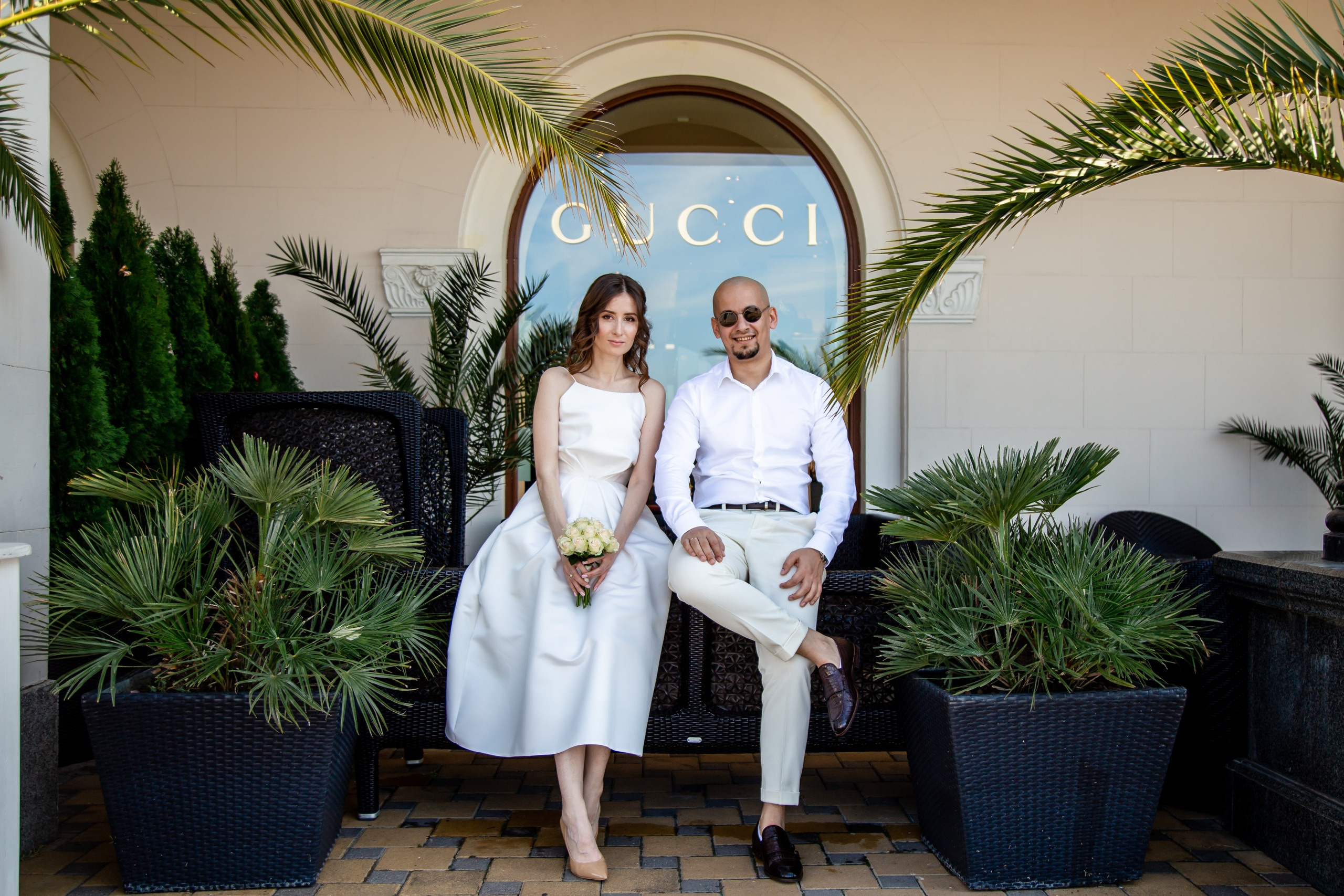 Фотосессия на морском порту в Сочи