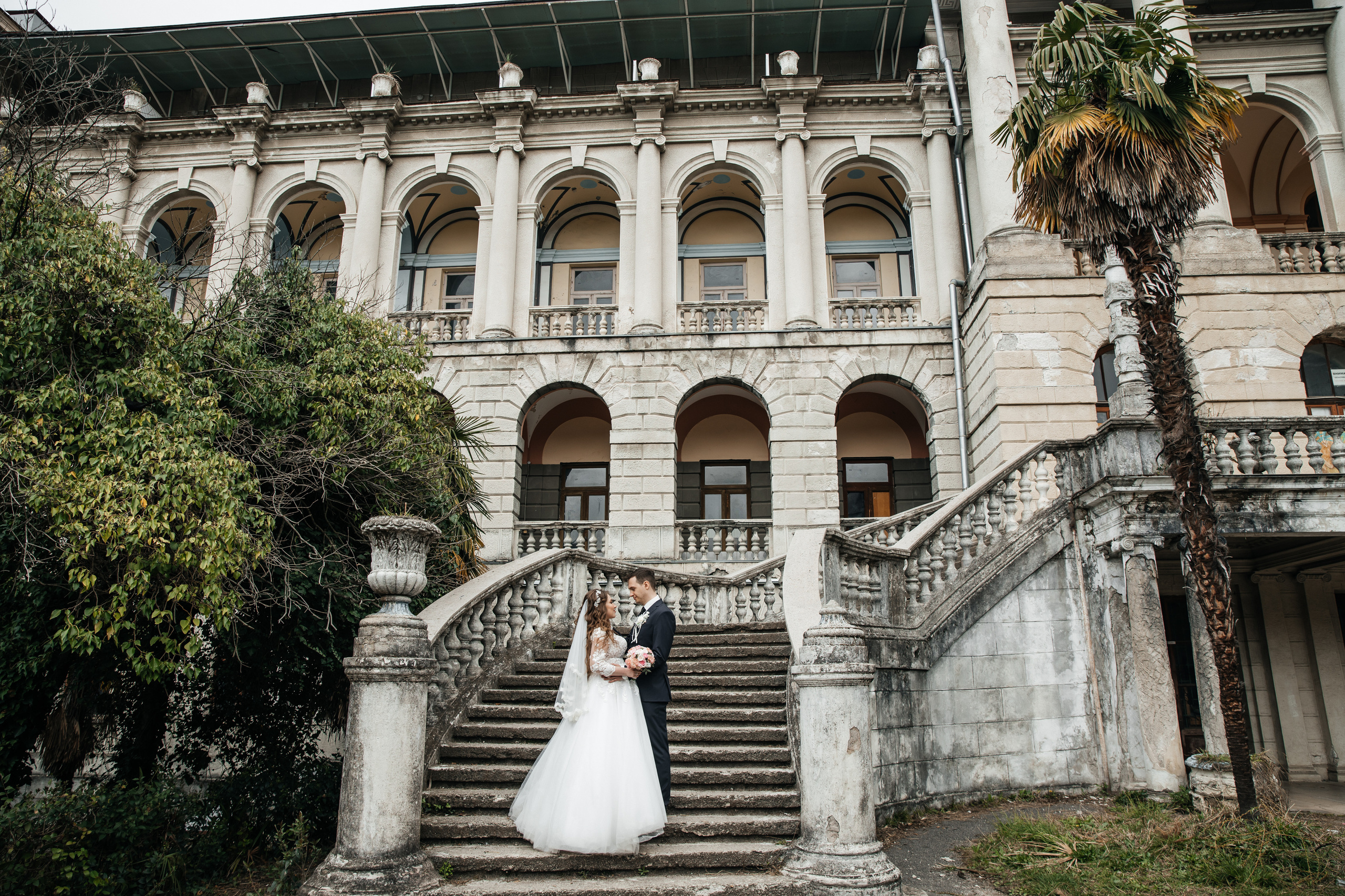 Молодожены с санатории Орджоникидзе