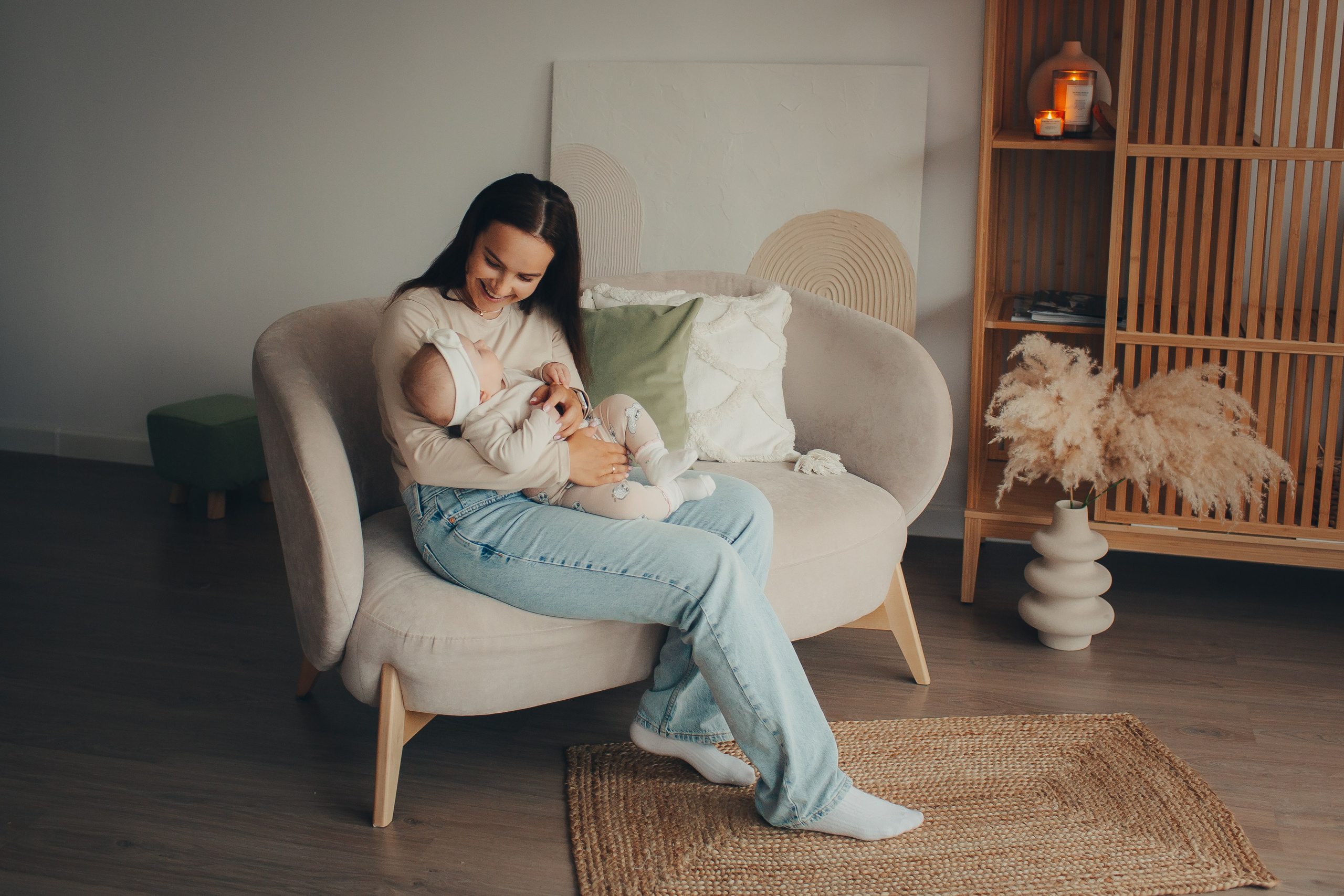 Детская съёмка от рождения до года. Фотограф Евгения Мальцева, Архангельск