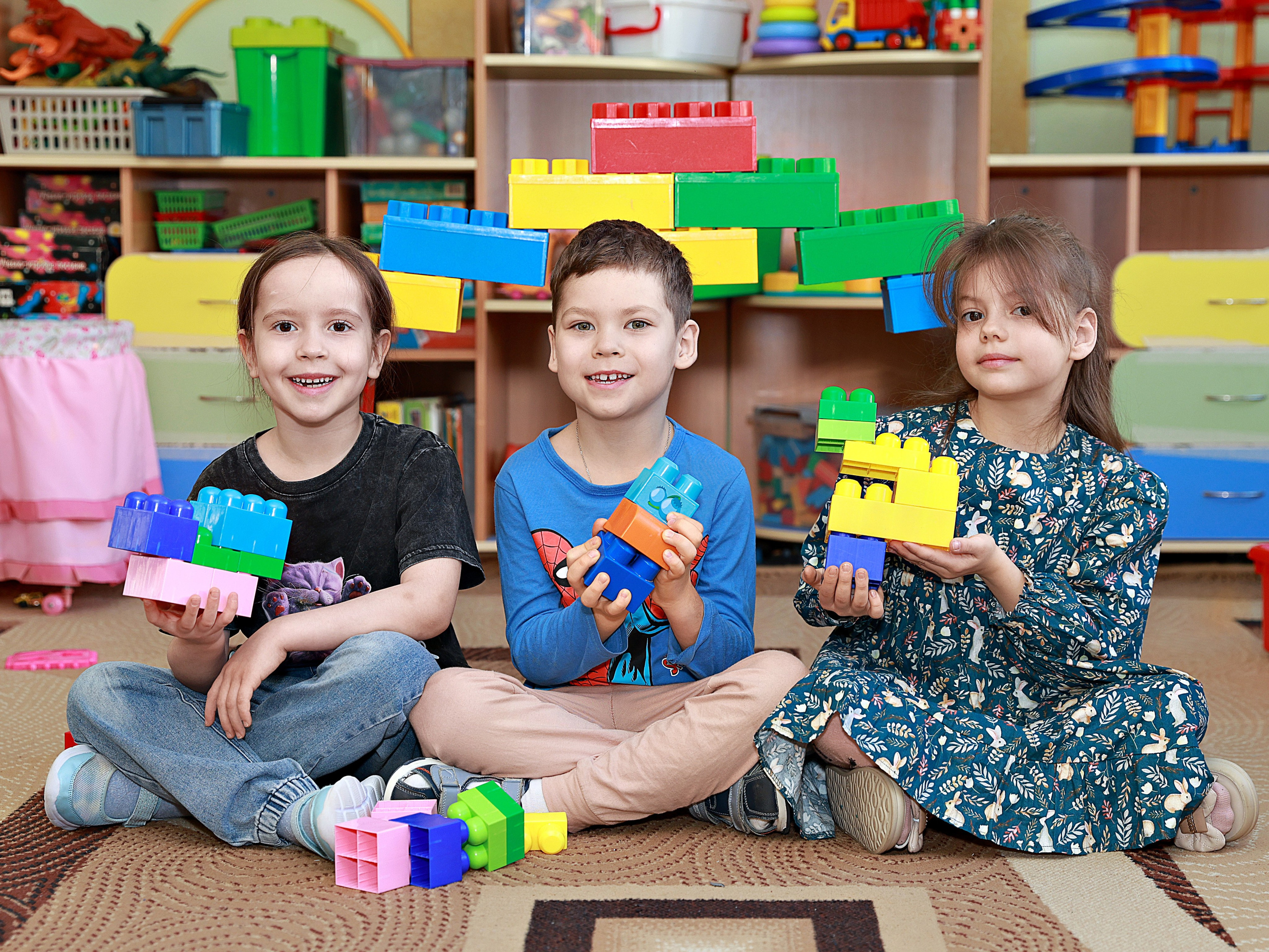 Один день в детском саду