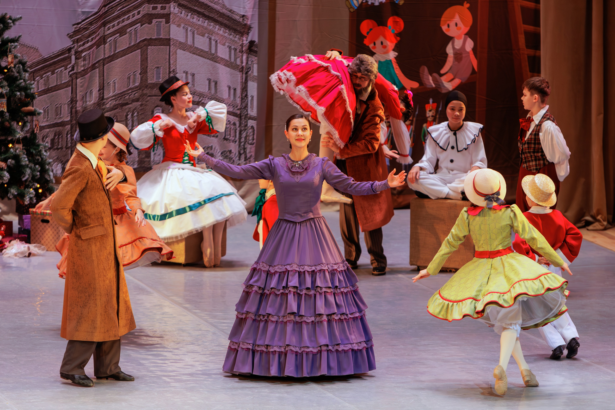 Балет «Фея кукол» от студии Синяя птица. Выпускные альбомы и школьный фотограф в Подольске, Троицке, Щербинке, Москве и Московской области