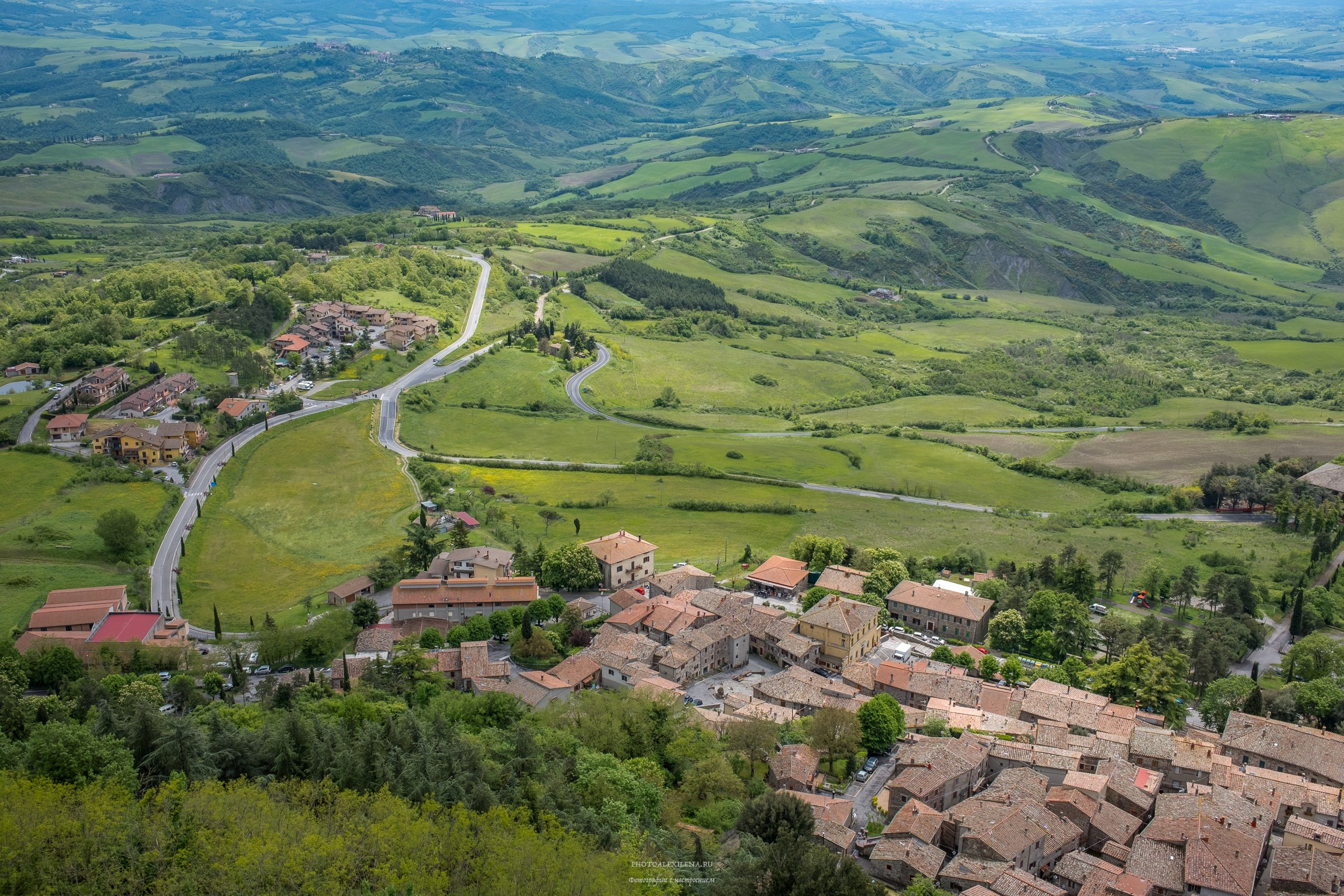 Радикофани и Баньо Виньони. Авторские стильные фотокартины