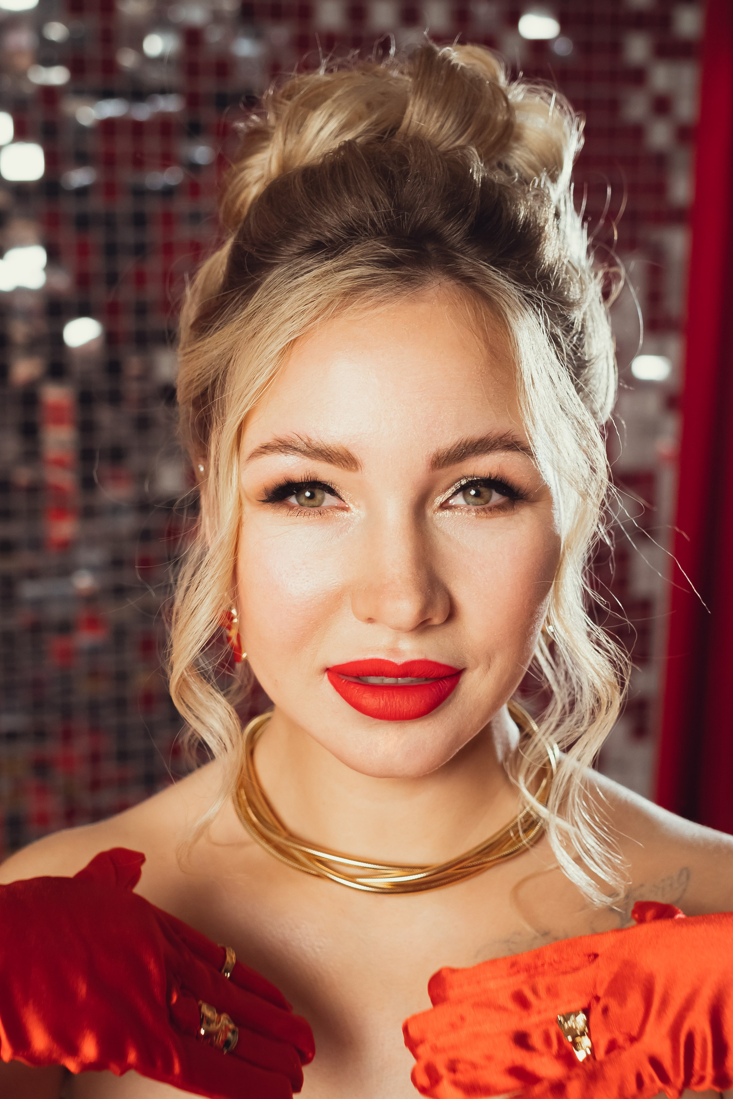 Новогодняя фотосессия в студии