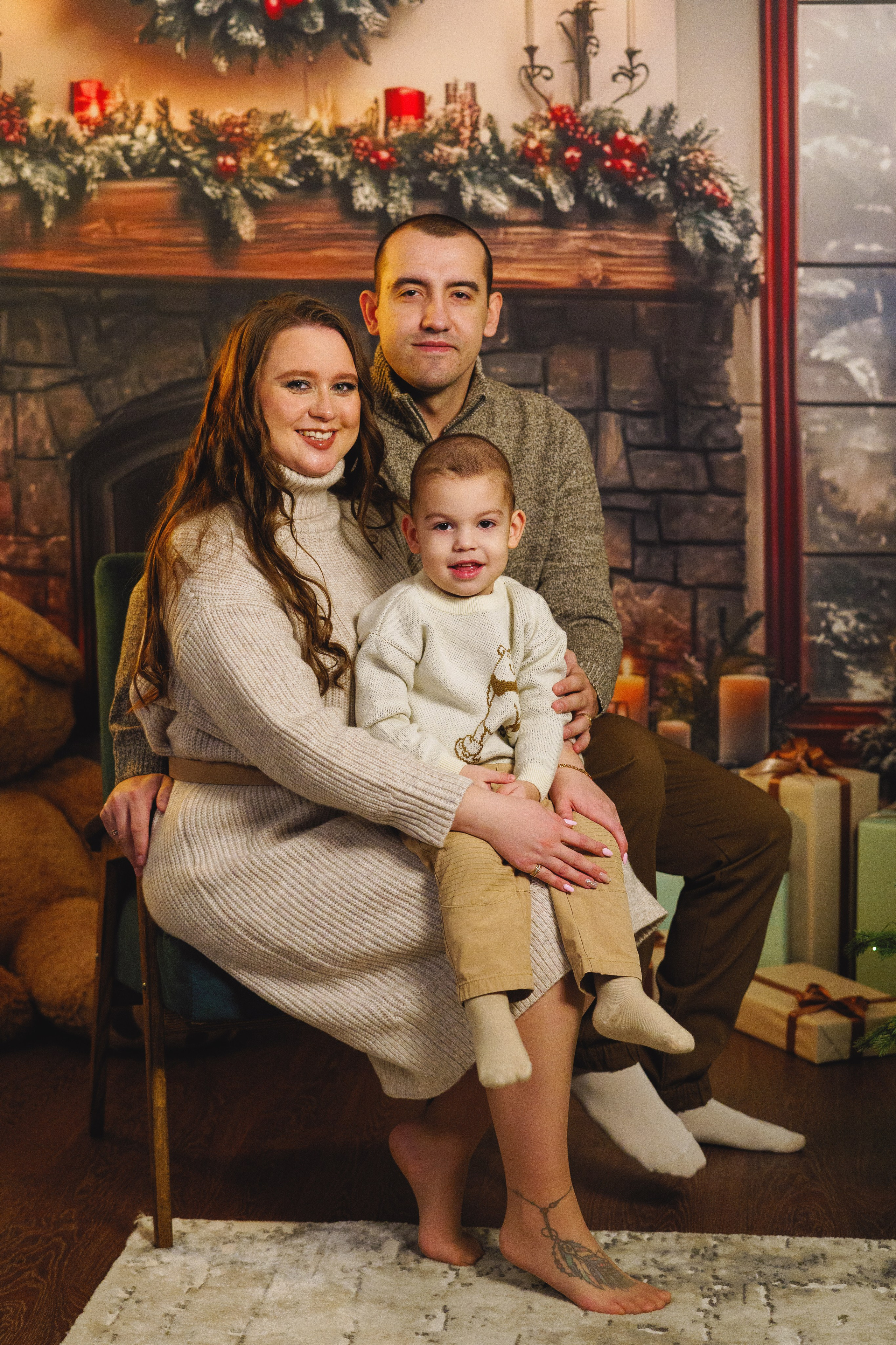 Новый год у нас в студии. Фотомастерская Воробьевых