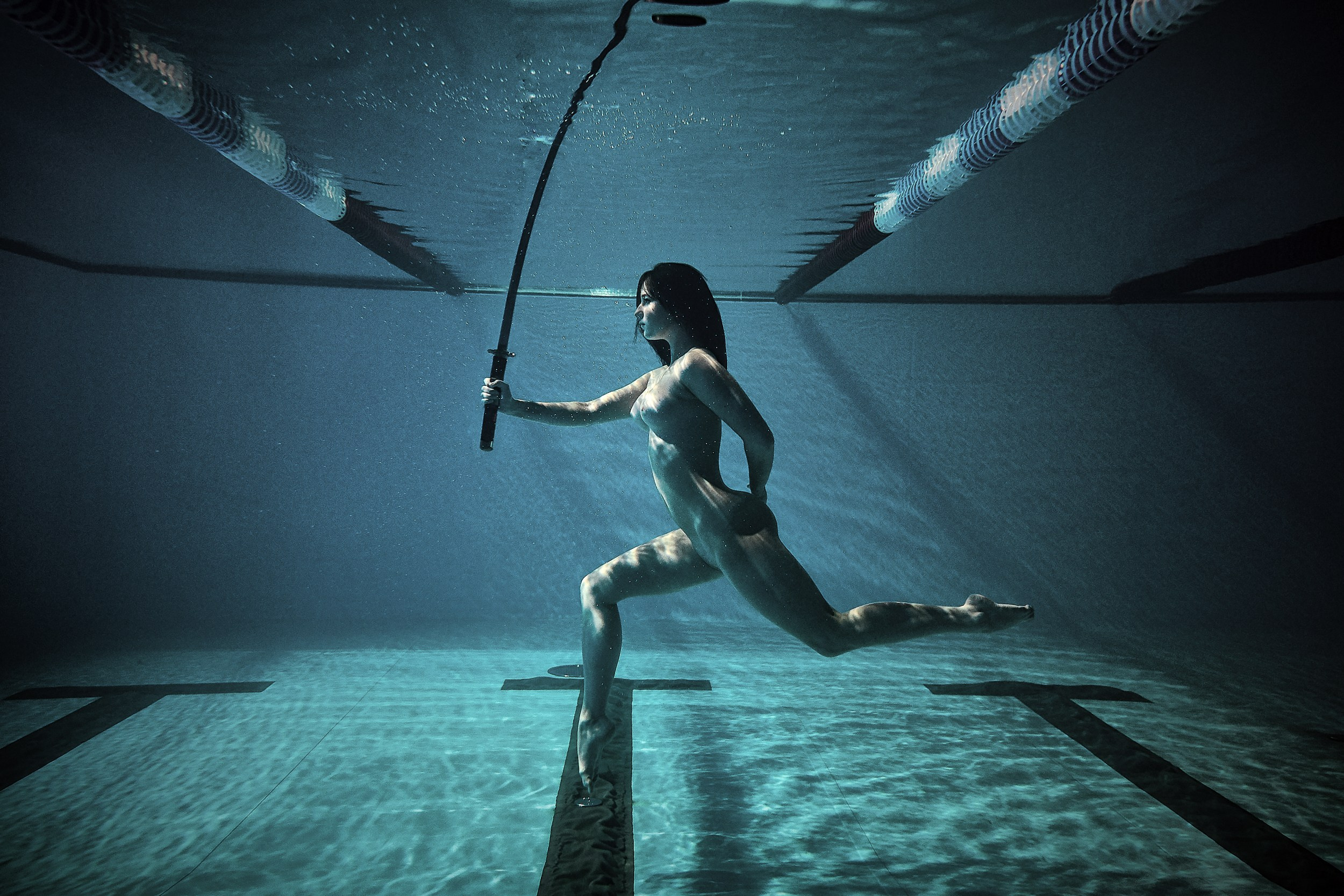 Подводная фотосессия в бассейне г. Ярославль. Фотограф Михаил Семенов