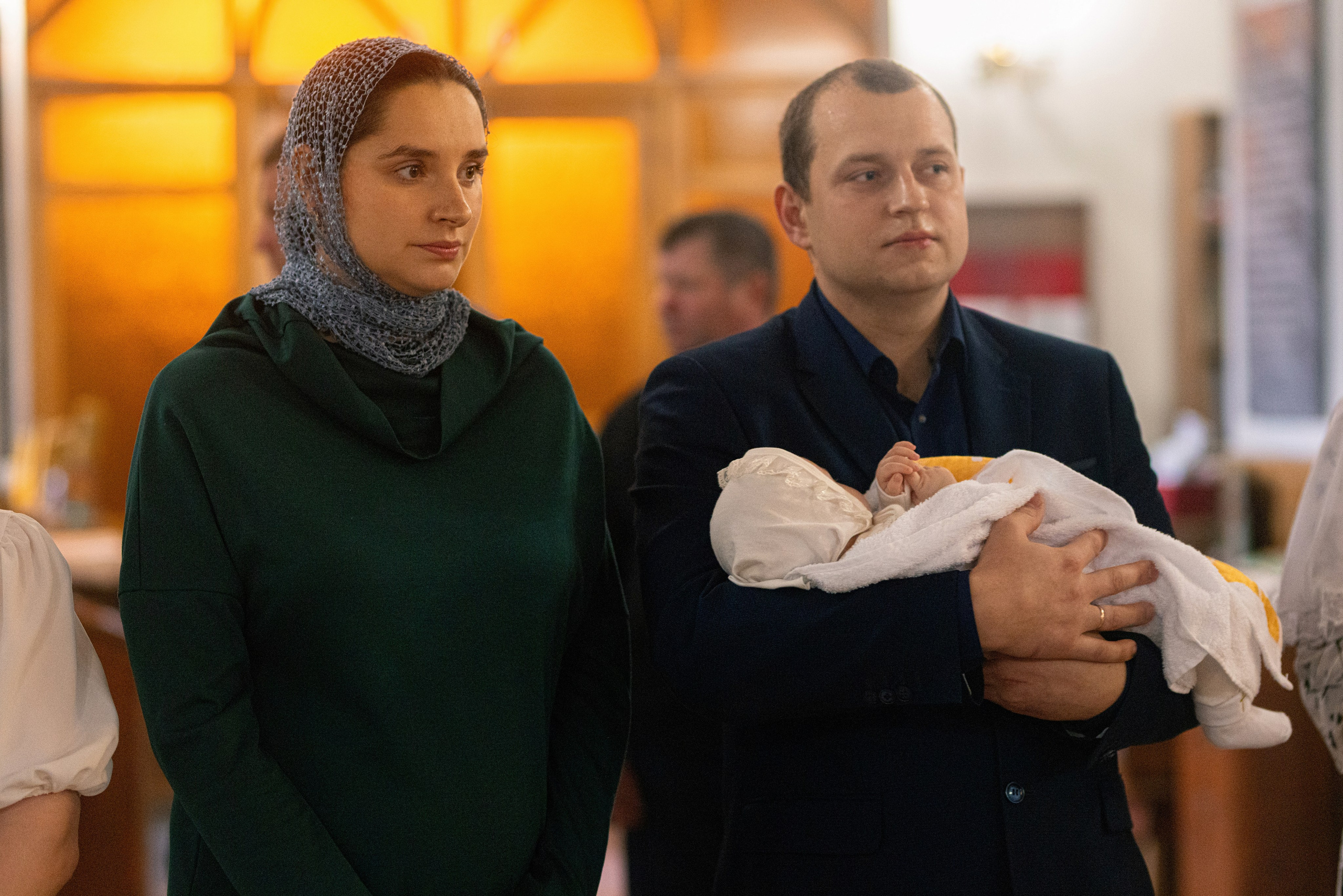 Крещение Алины. Дмитрий Шульгин, портретный фотограф в Воронеже