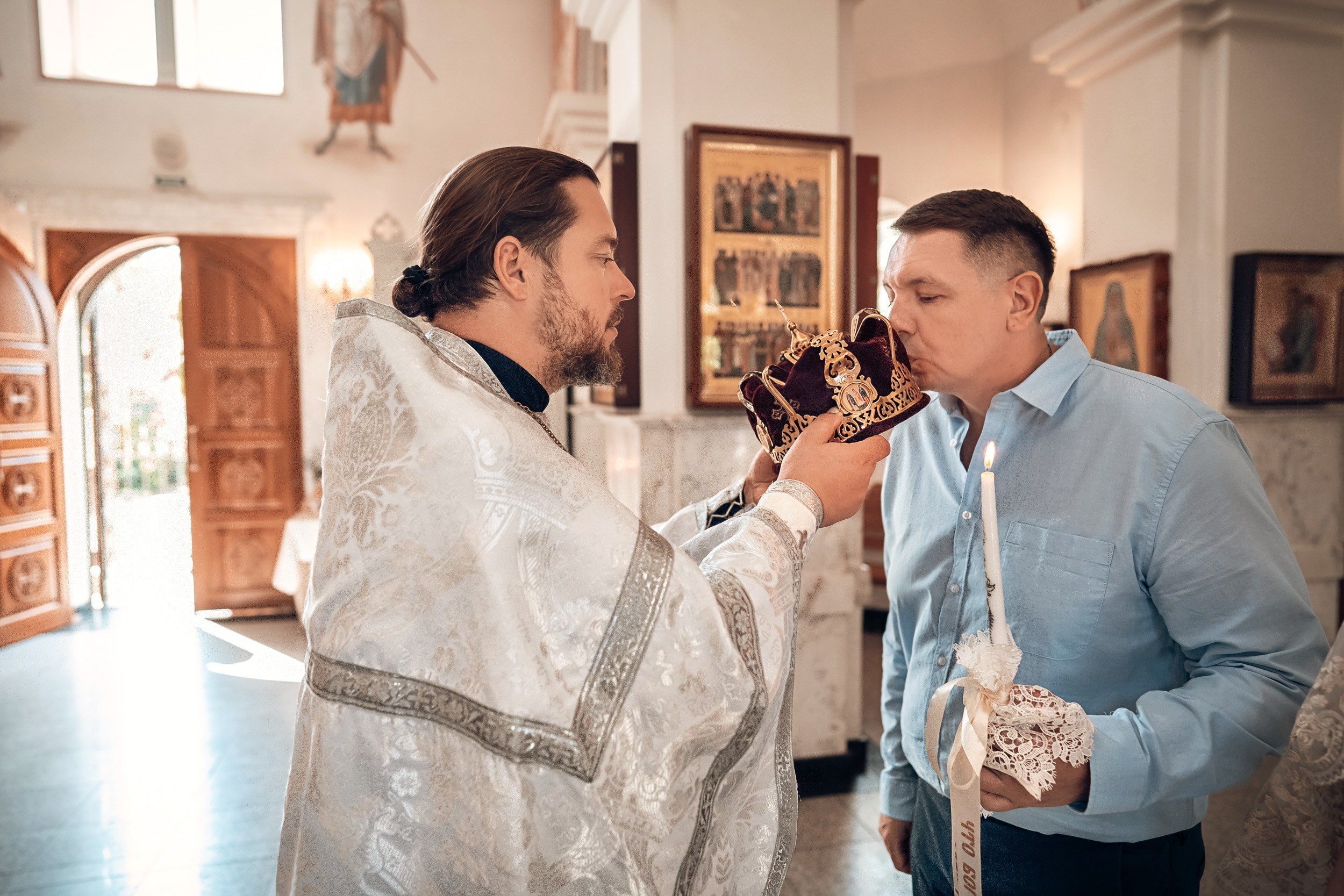 Венчание в храме Вознесения Господне г. Севастополь. Церковный фотограф Севастополь