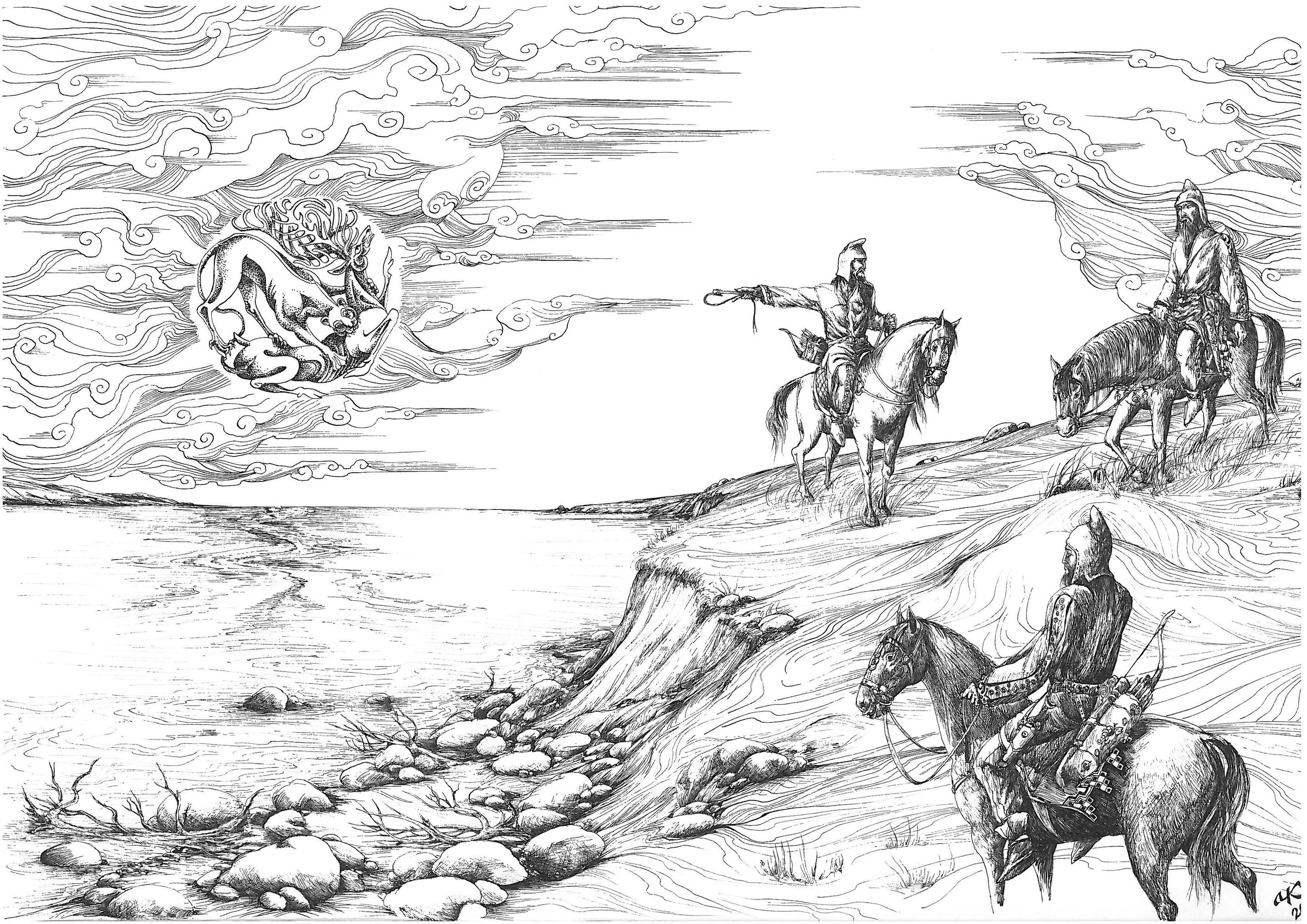 Рисунки. Графика Часовских