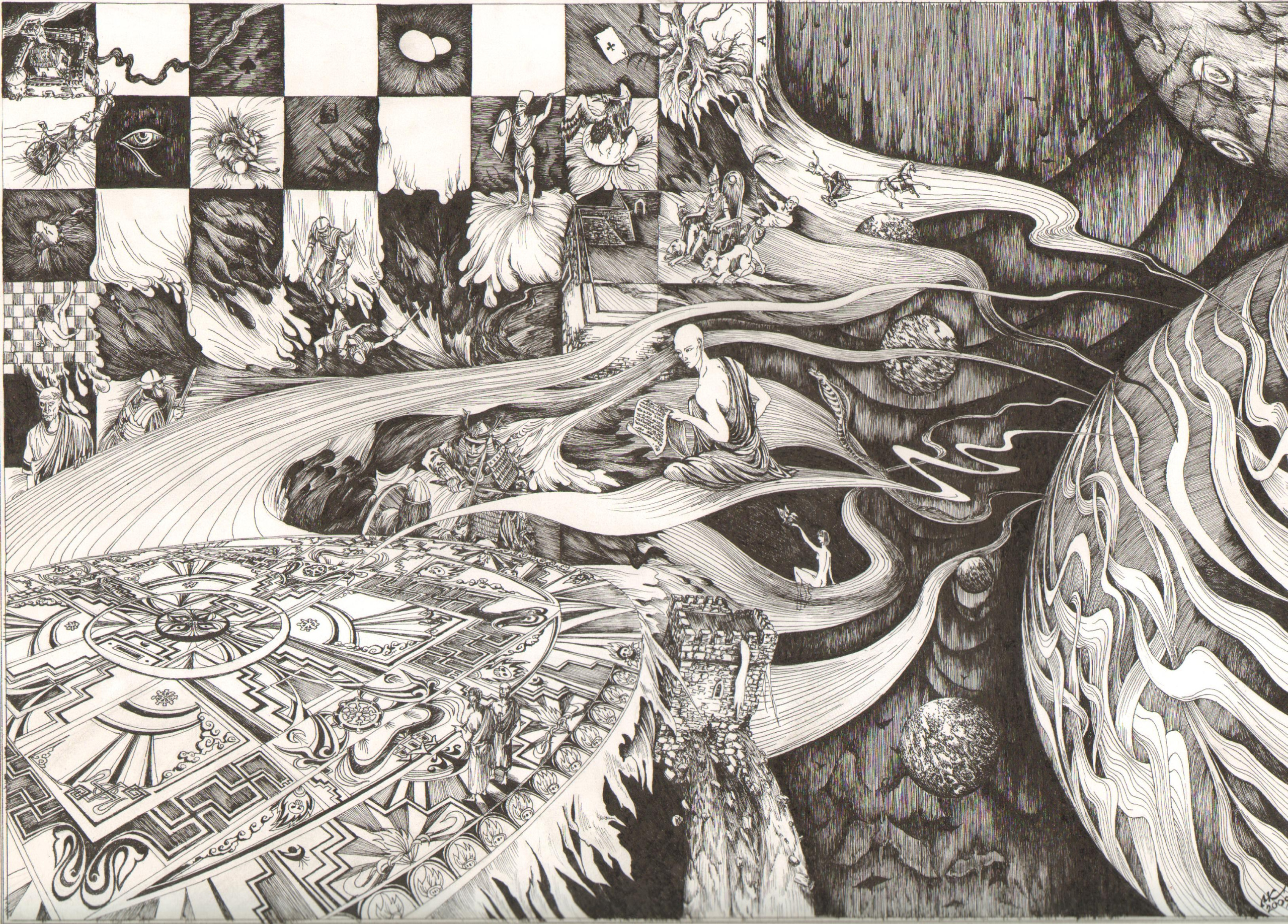 Рисунки. Графика Часовских